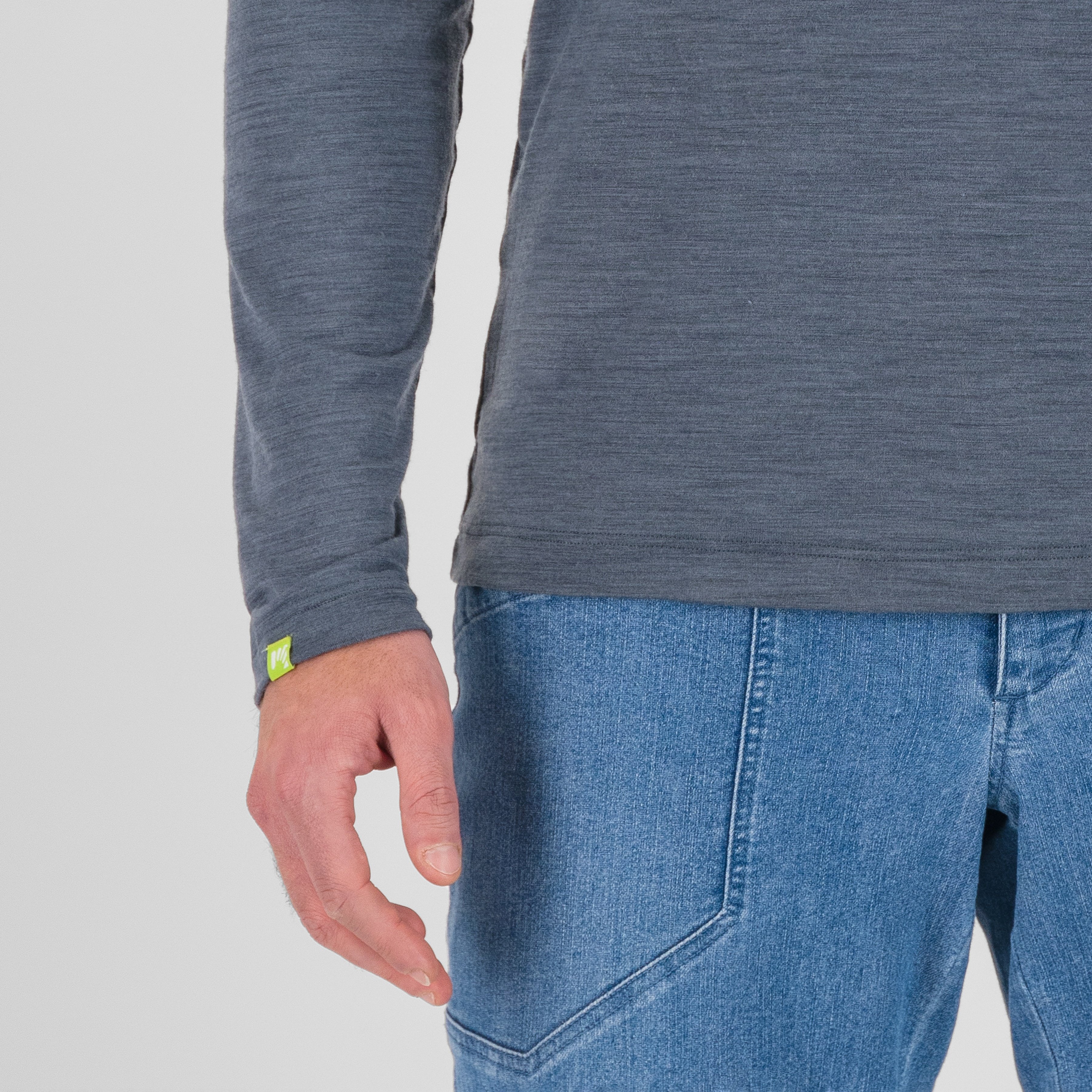 Coppolo merino ls - woodl.gray - karpos