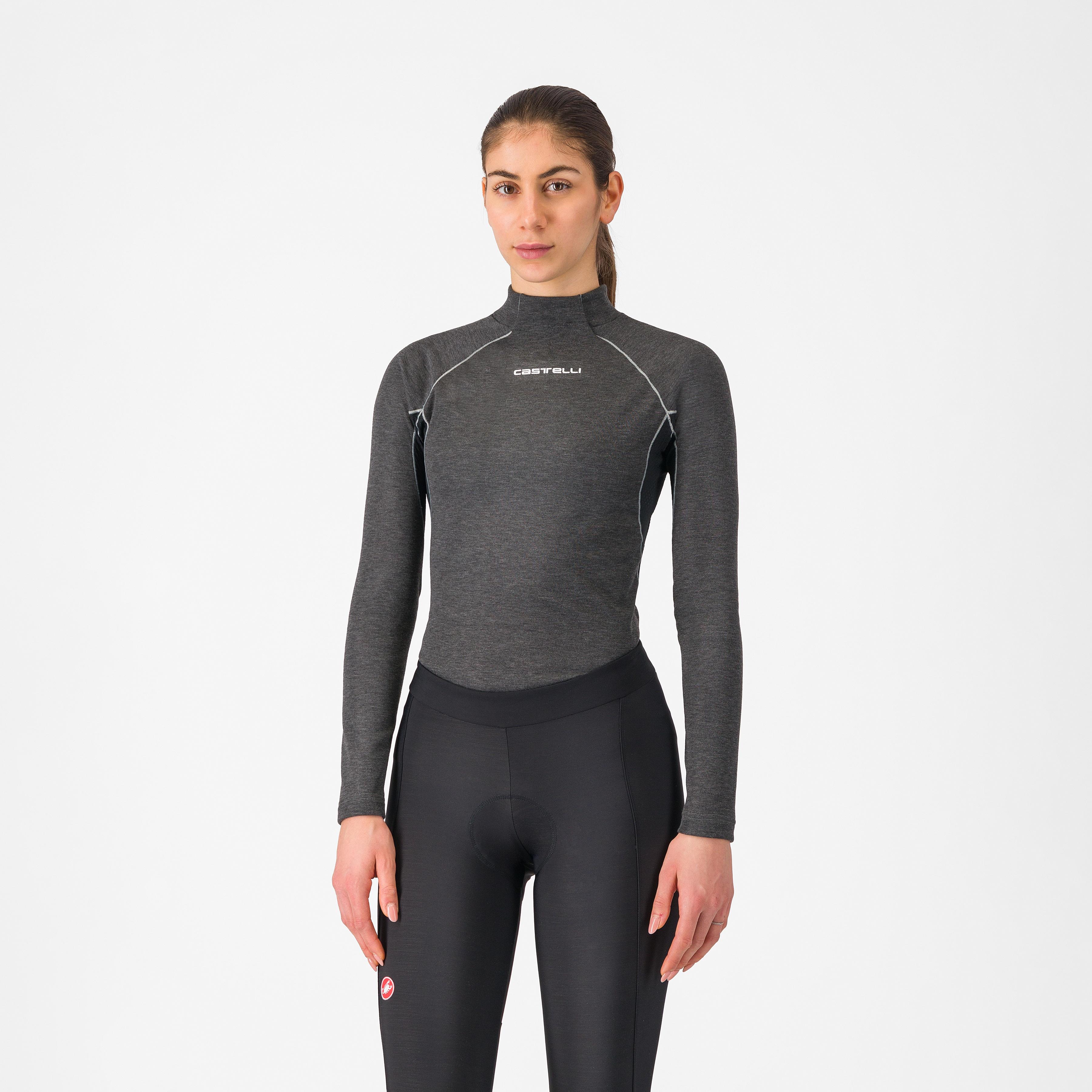 Flanders 2 warm w long sleeve - gray - castelli