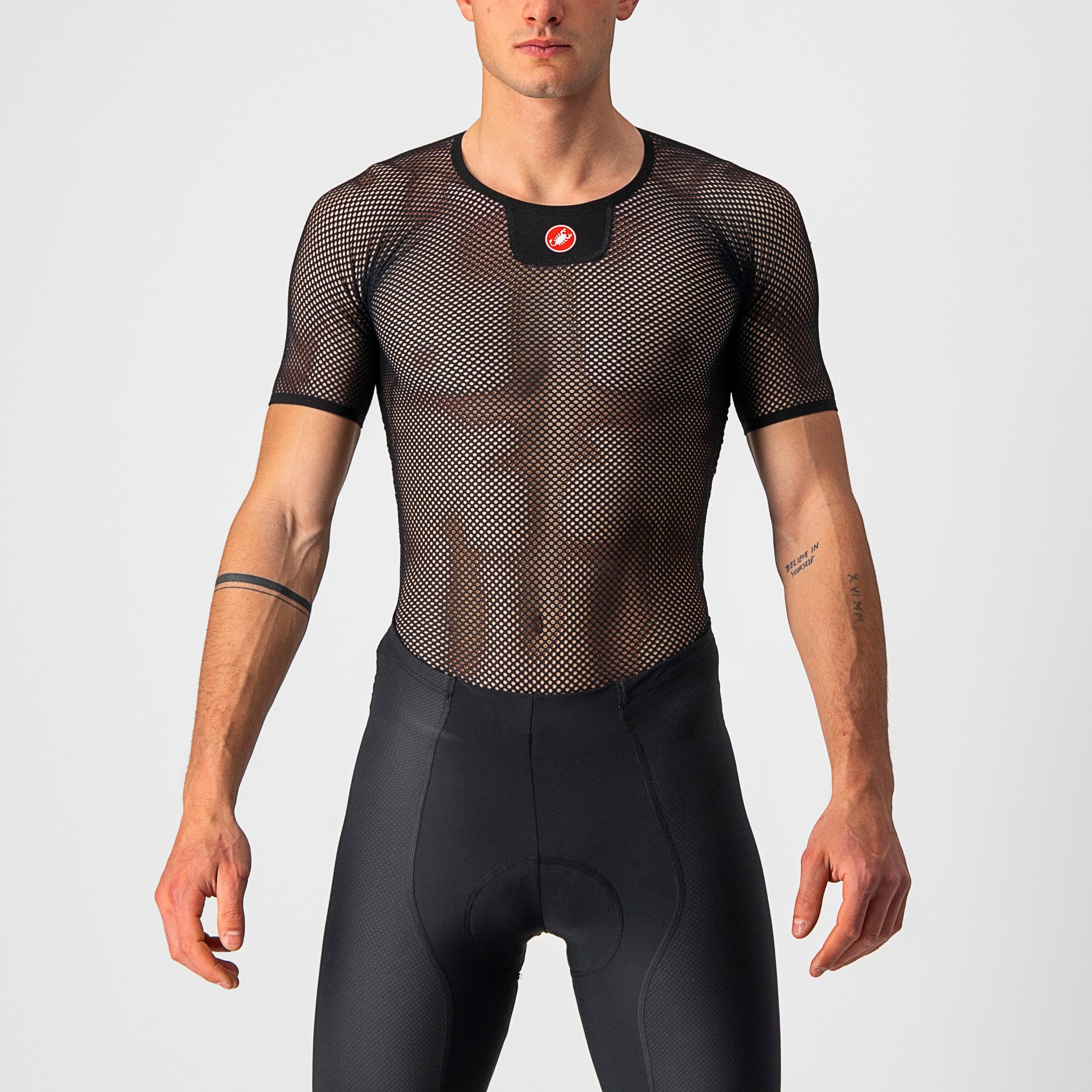 Core mesh 3 ss - black - castelli