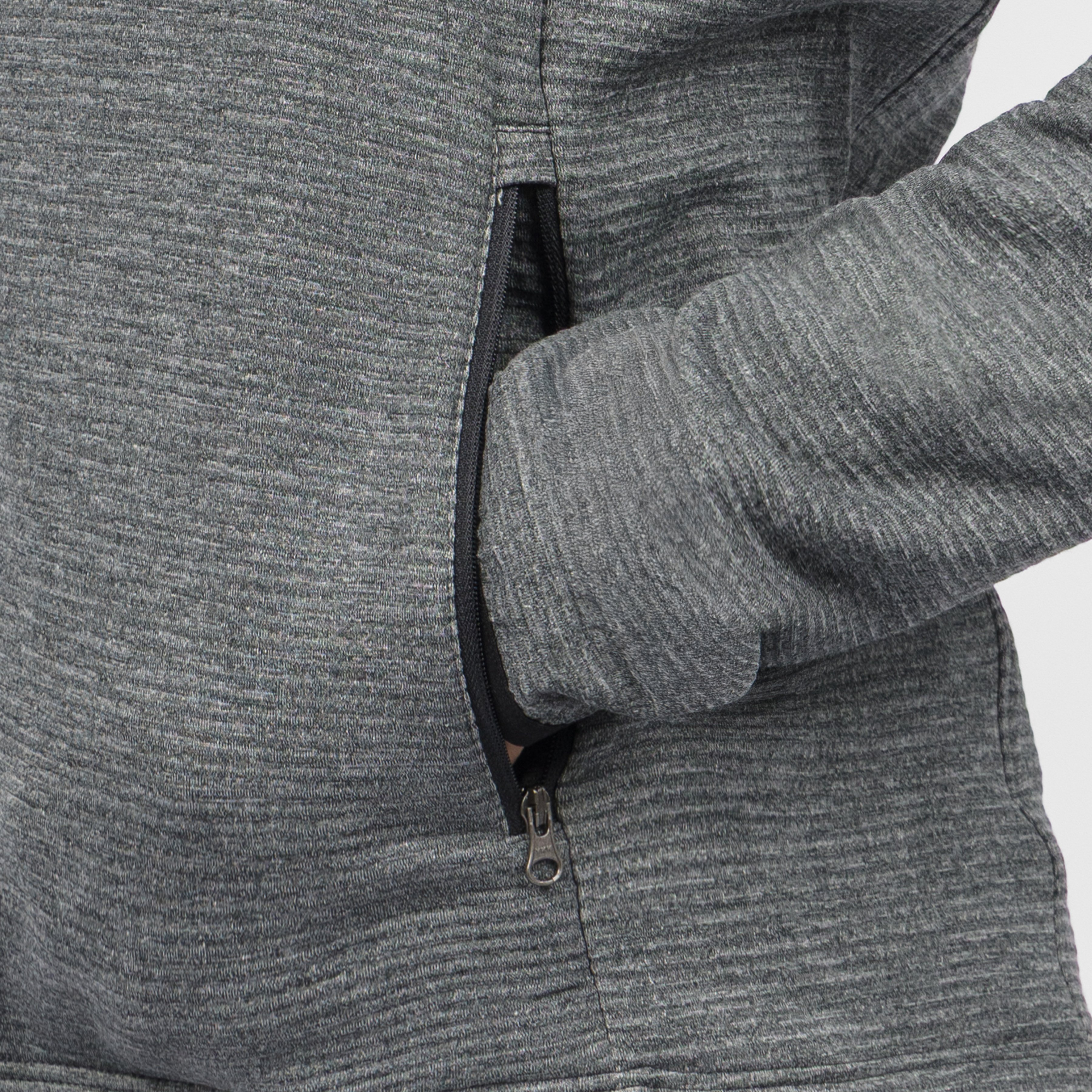 Enzo mgz full zip hoodie - black sand - karpos