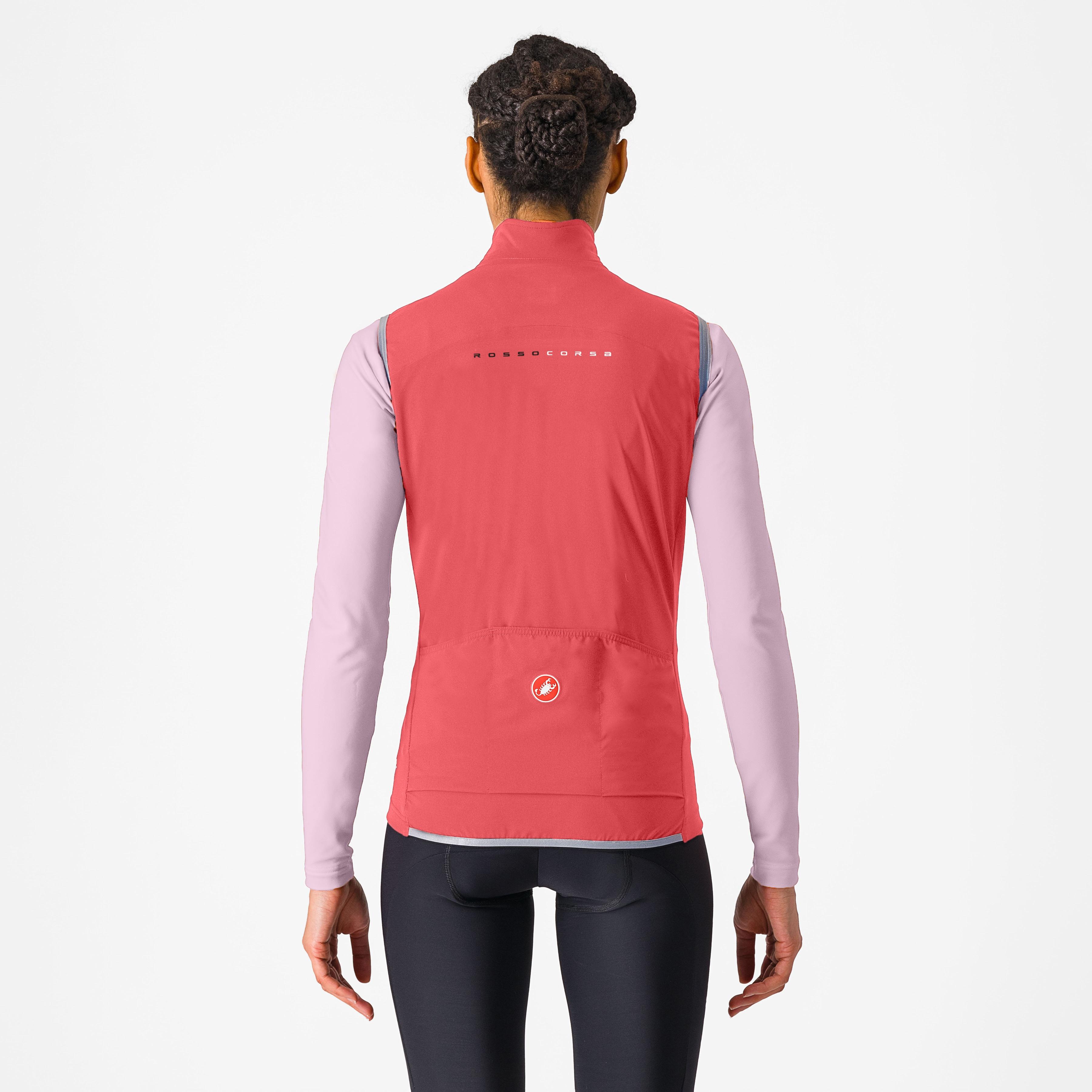 Perfetto ros 2 w vest - mineral red - castelli