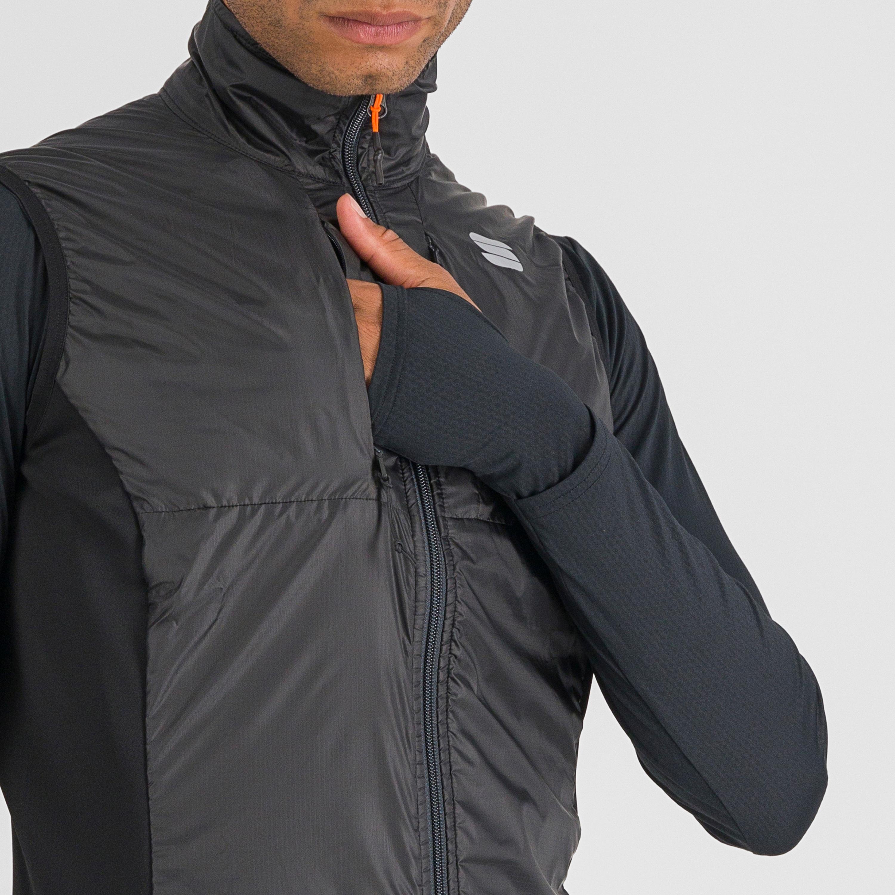 Cardio tech wind vest - black - sportful
