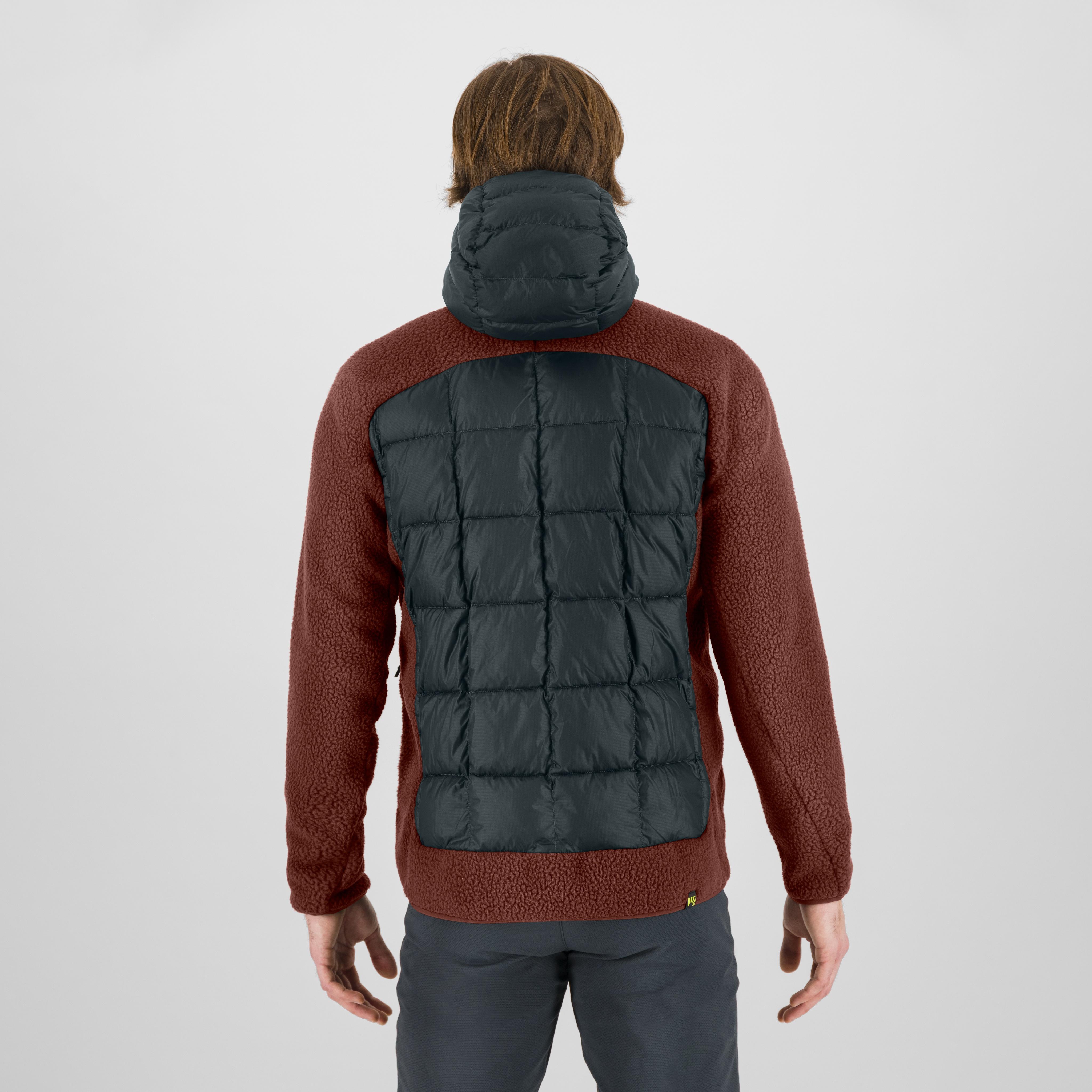 Marmarole retro' jacket - woodl.gray/mahogany - karpos