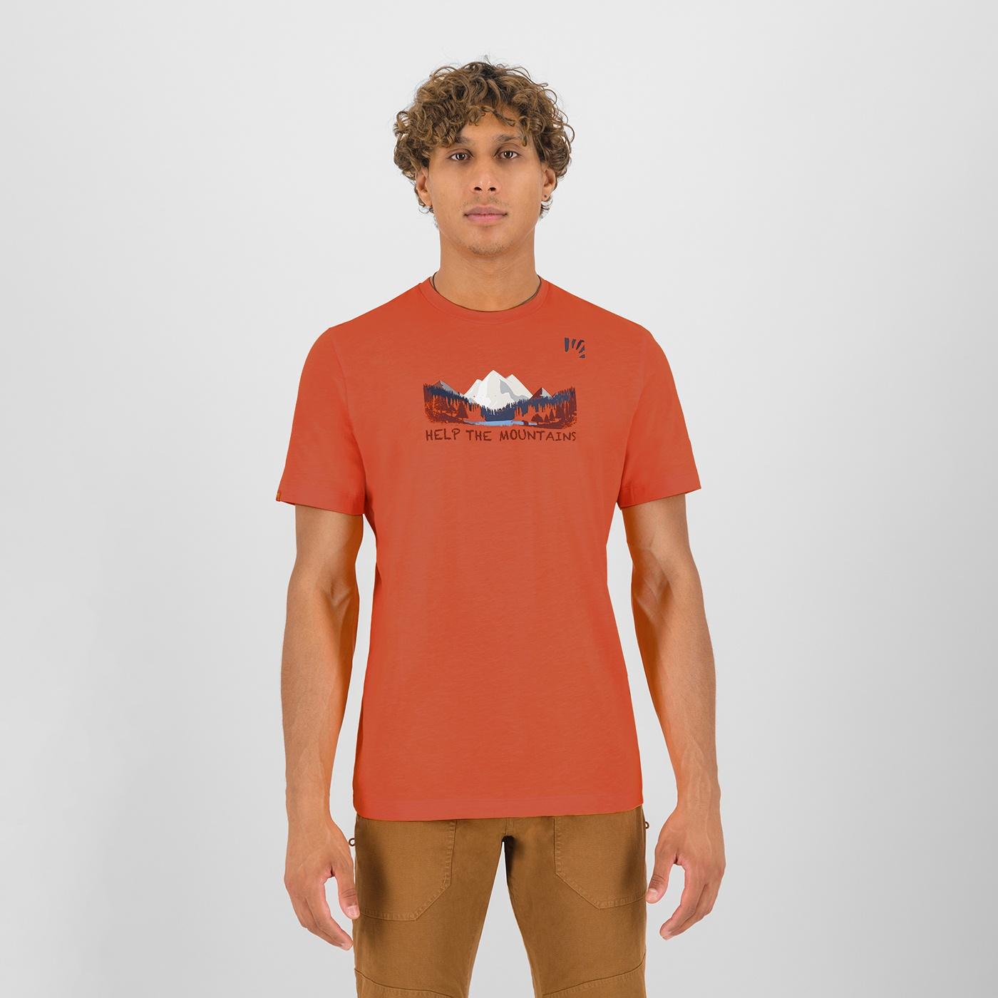 Ambretta t-shirt - scarlet ibis - karpos