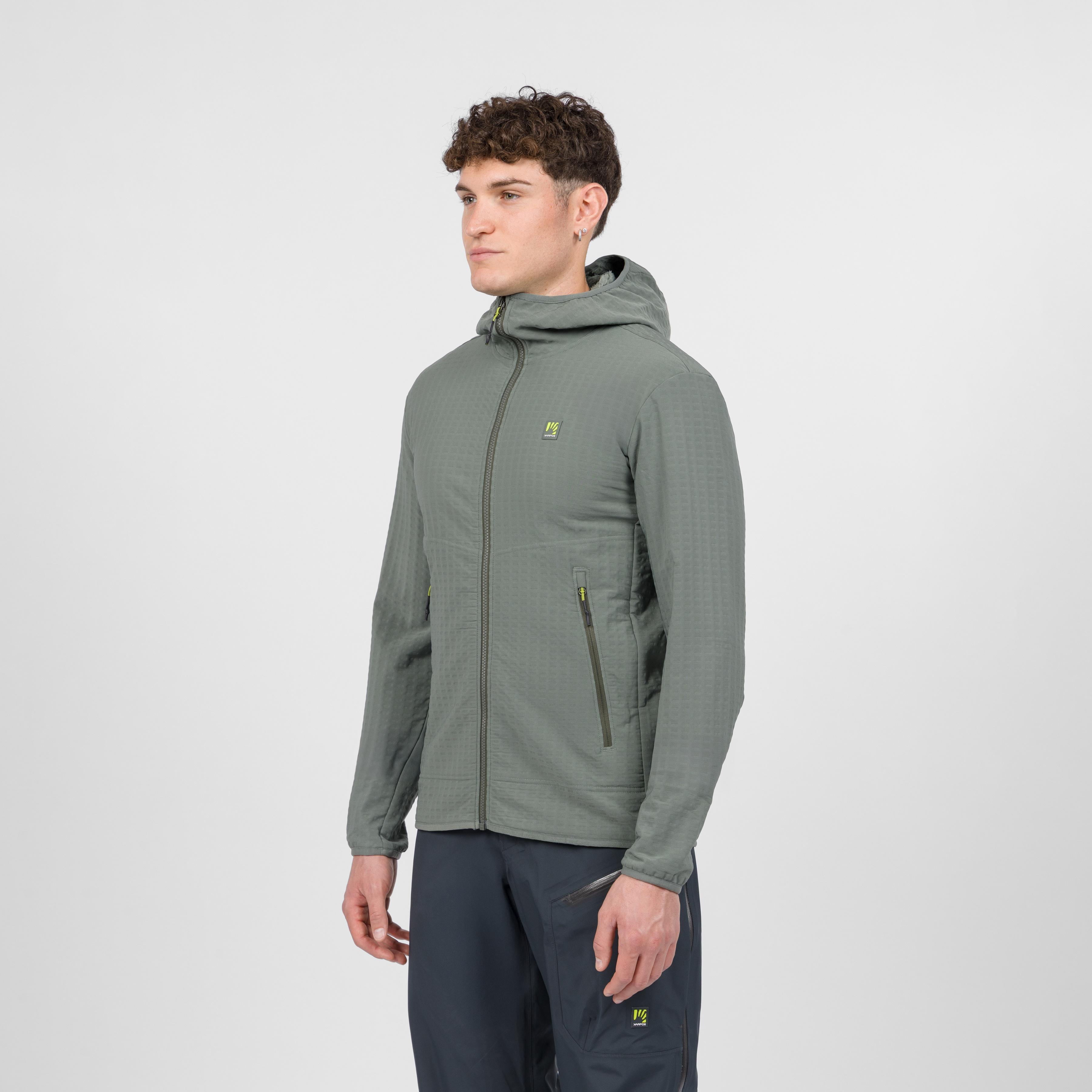 Marmolada evo hoodie fleece - castor - karpos
