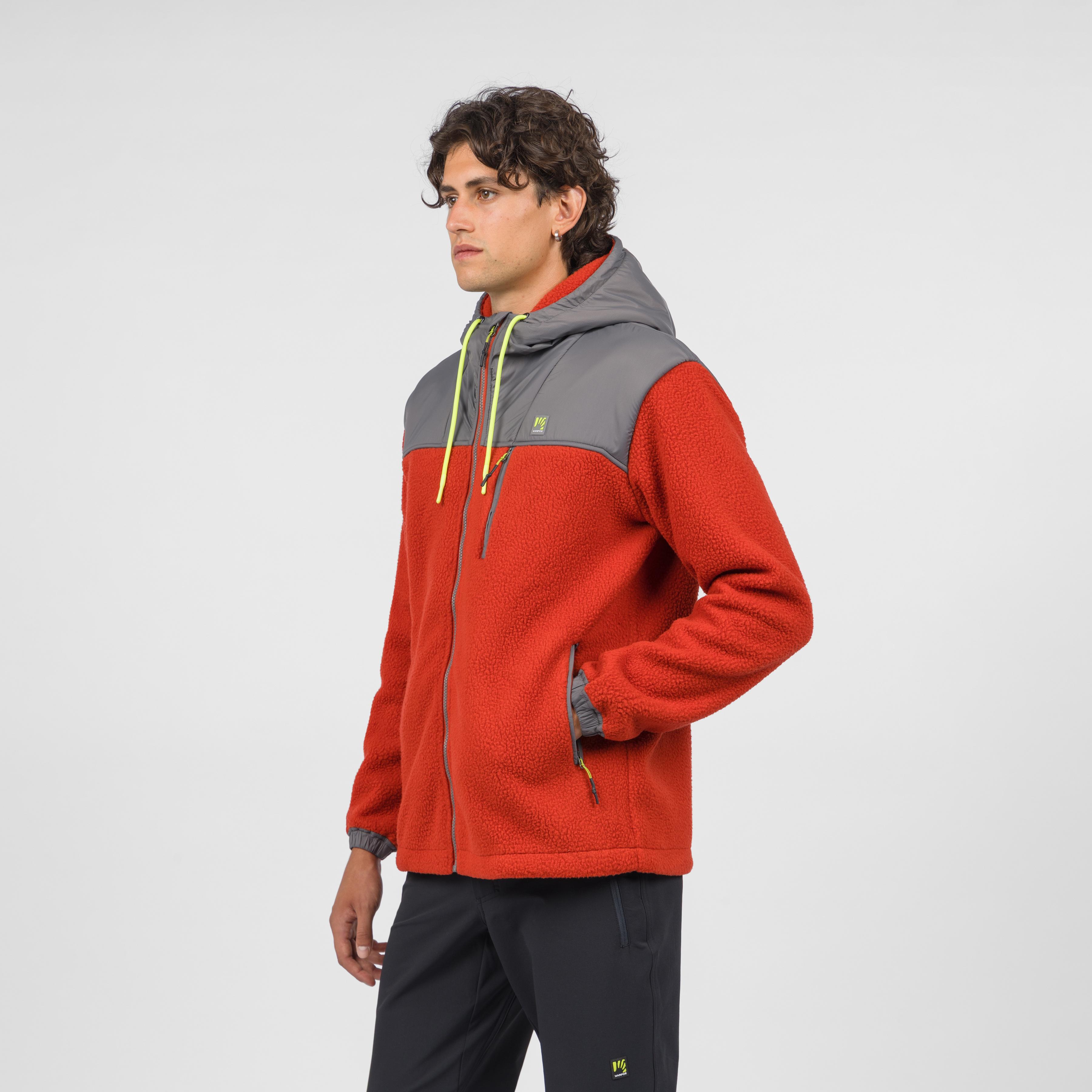 Moiazza retro' vogue jacket - fire/smoked - karpos
