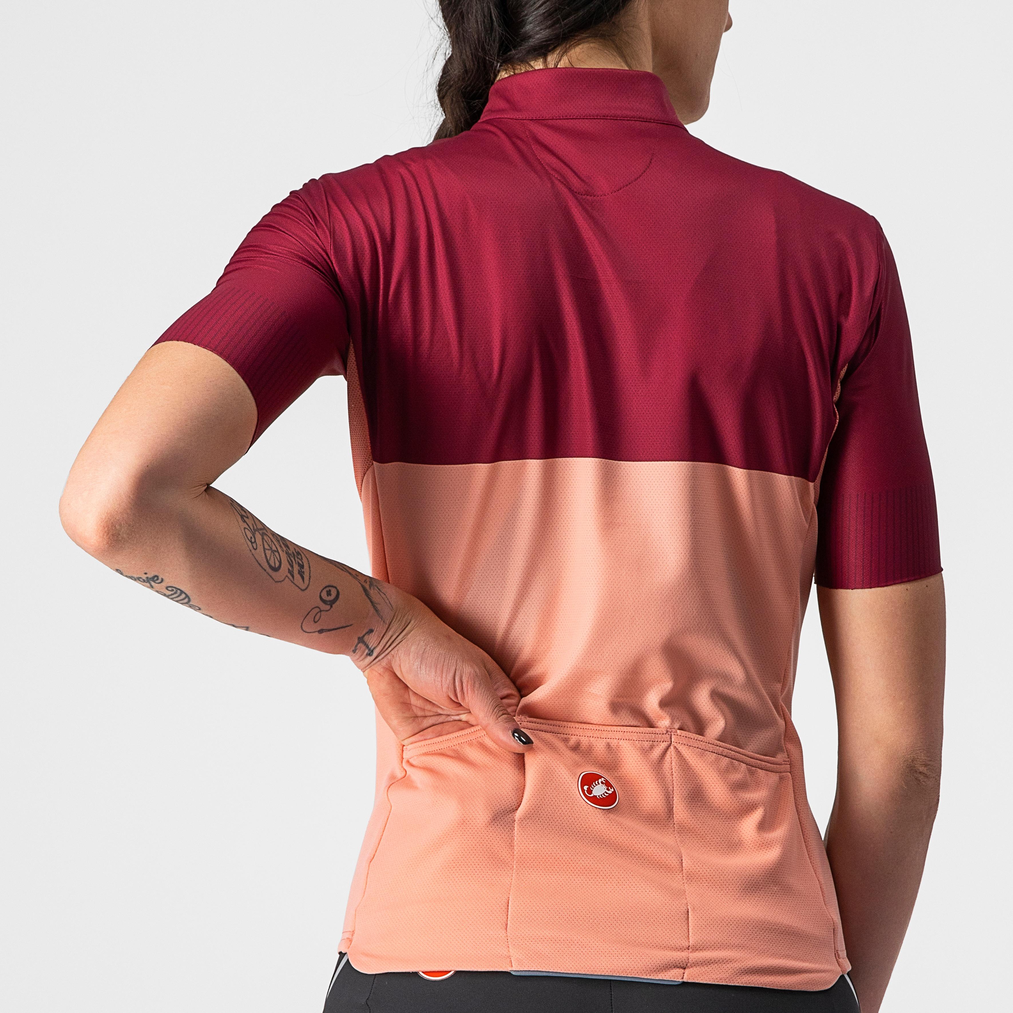Velocissima jersey - blush/bordeaux - castelli