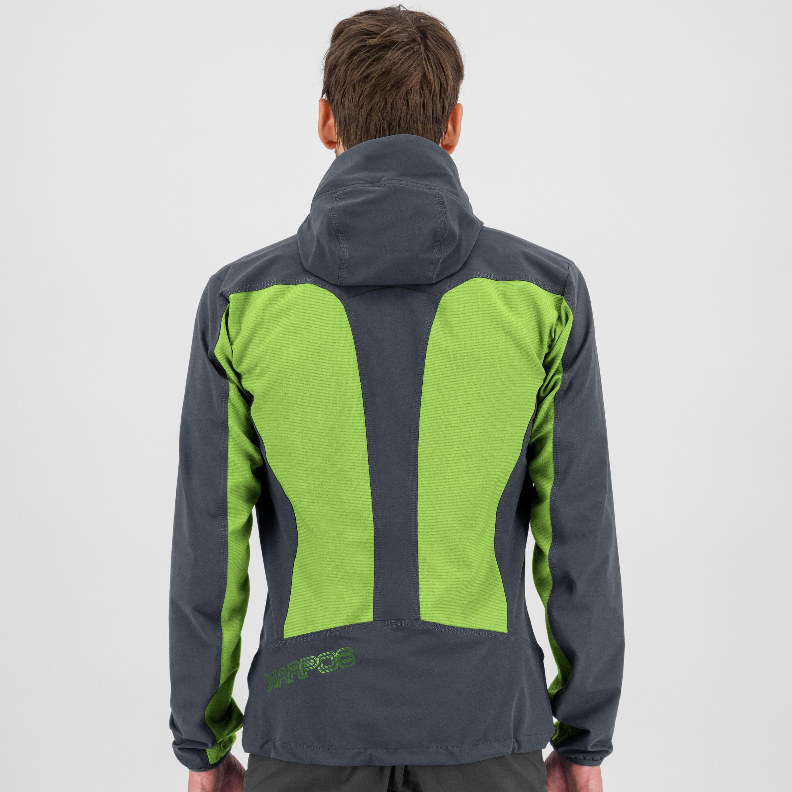 Parete jacket - jasmine green/ombre blue - karpos