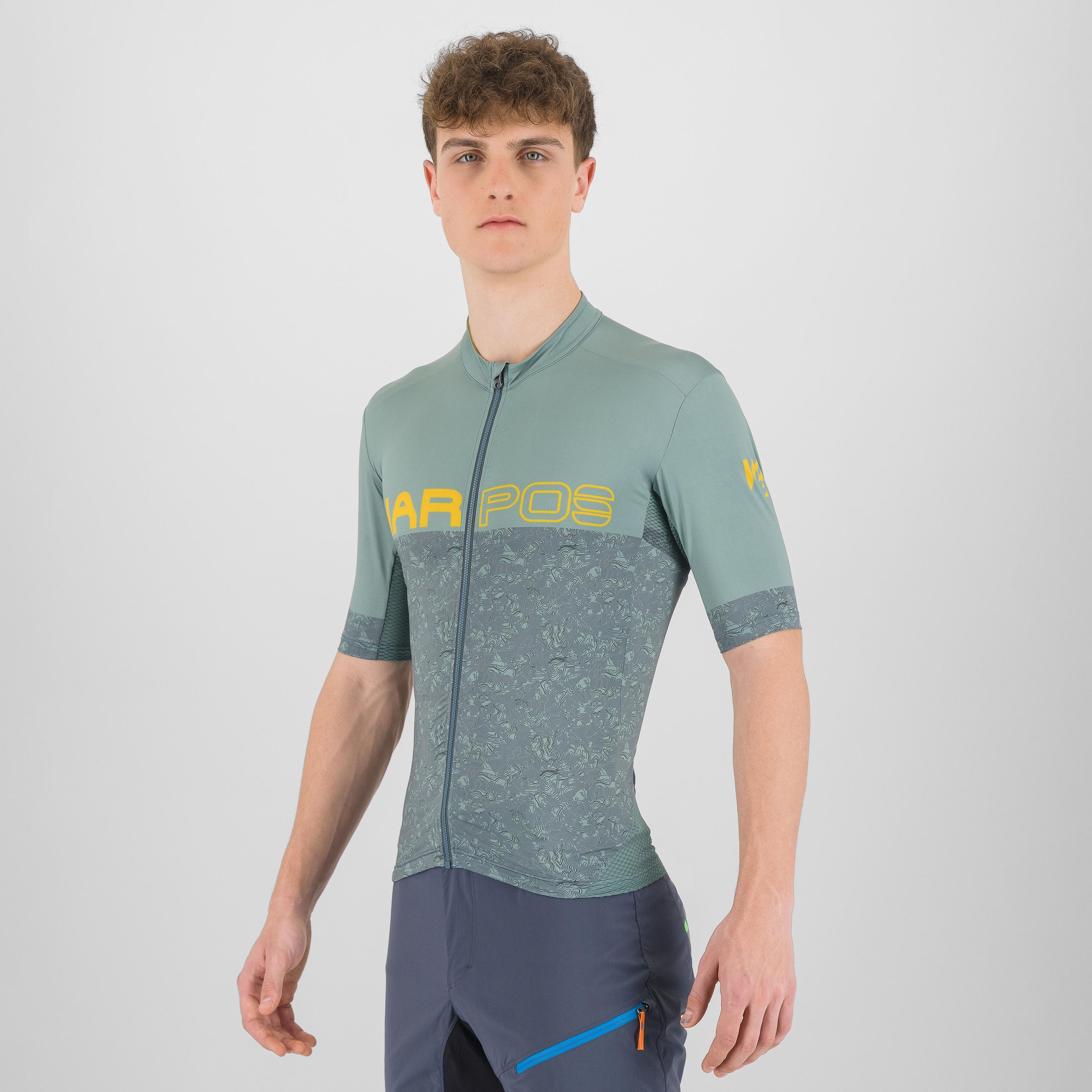 Jump jersey - north atl/dark slate/lemon c. - karpos