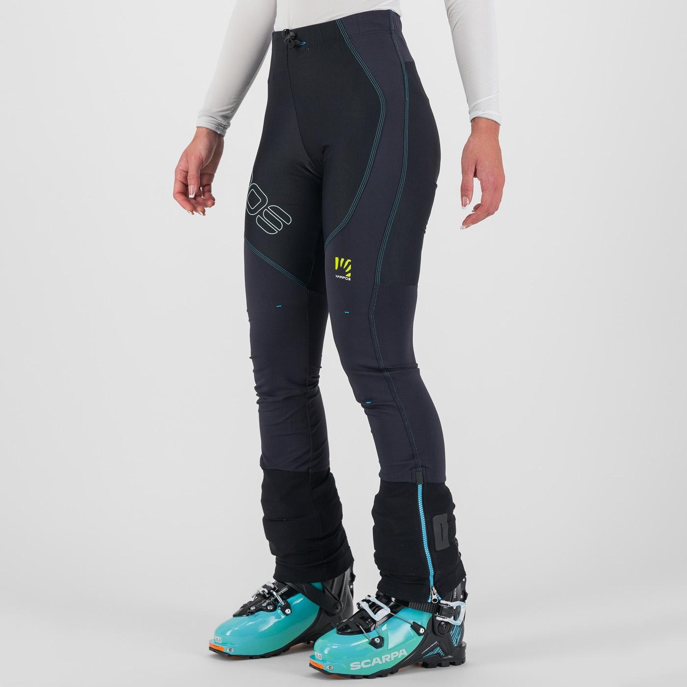 Alagna lite w pant - black/blue atoll - karpos