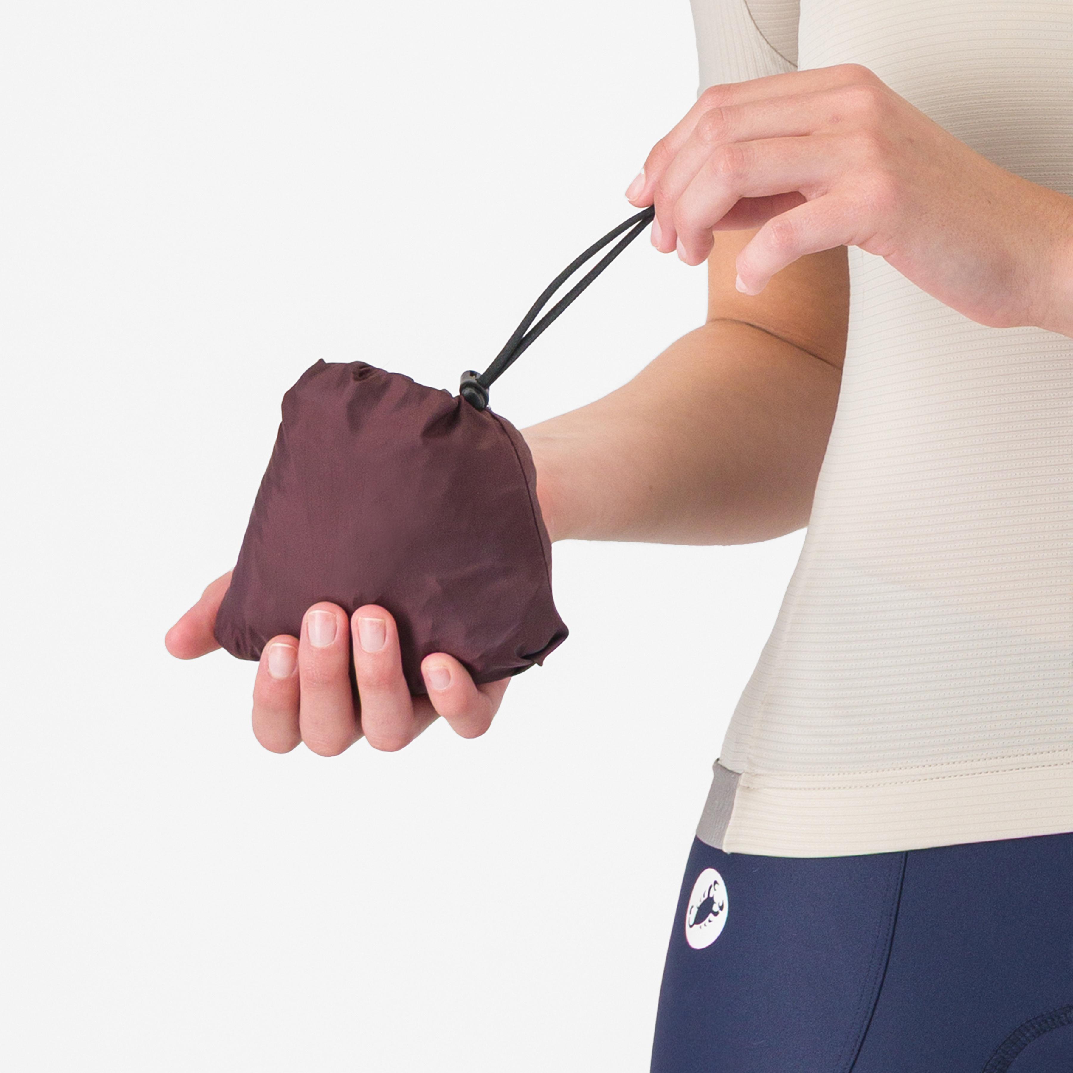 Aria shell 2 w jacket - deep bordeaux - castelli