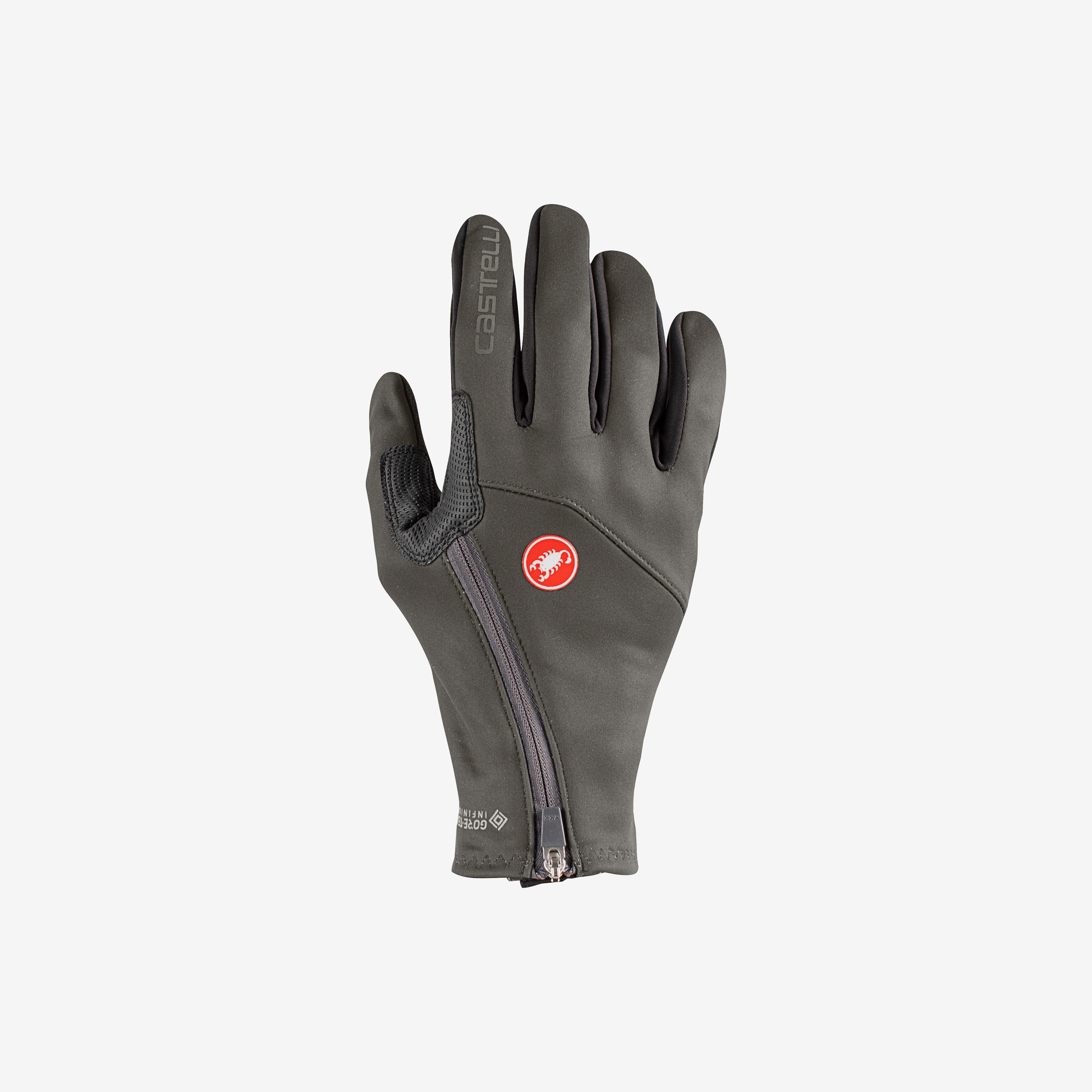 Mortirolo  glove - nickel gray - castelli
