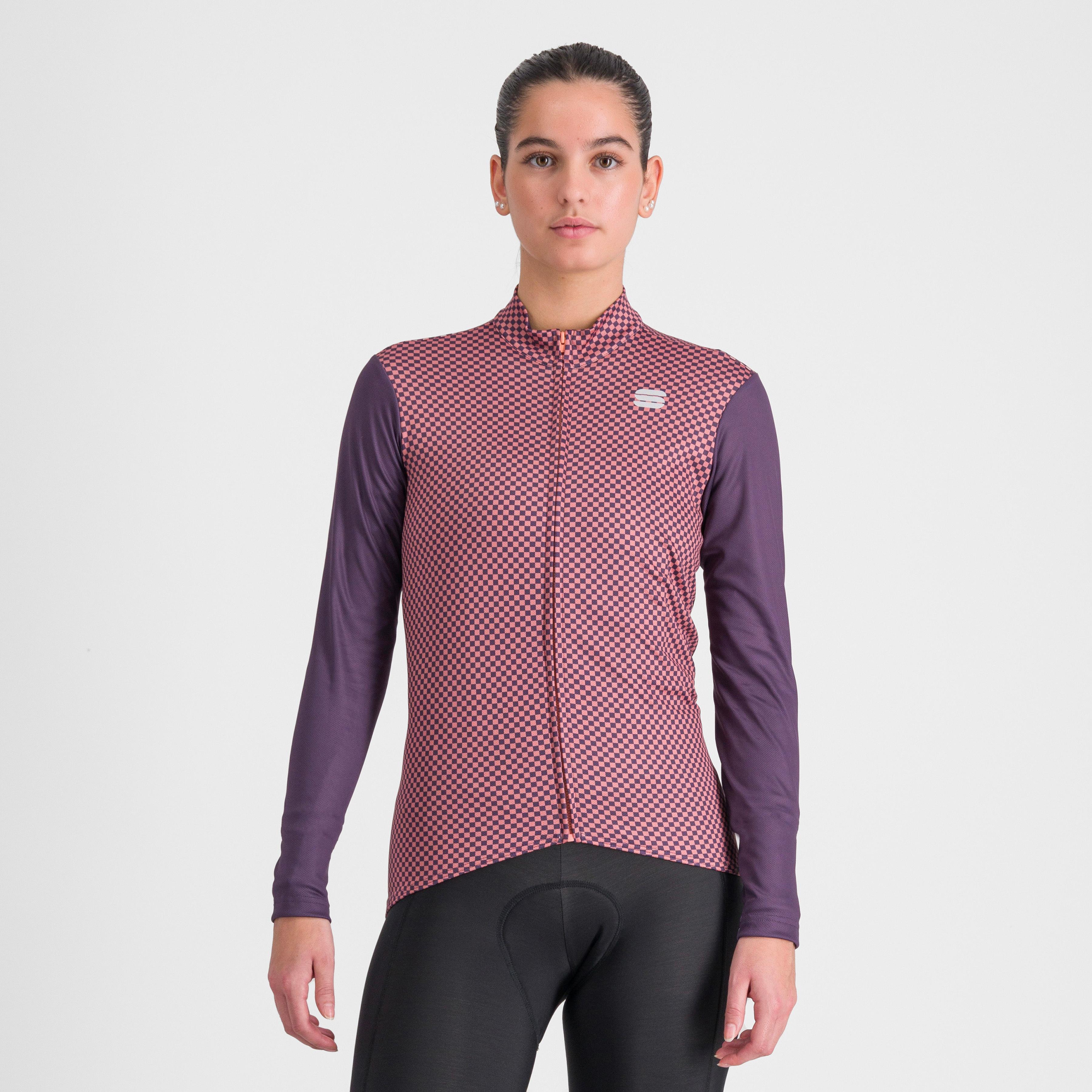 Checkmate w thermal jersey - nightshade dusty red - sportful