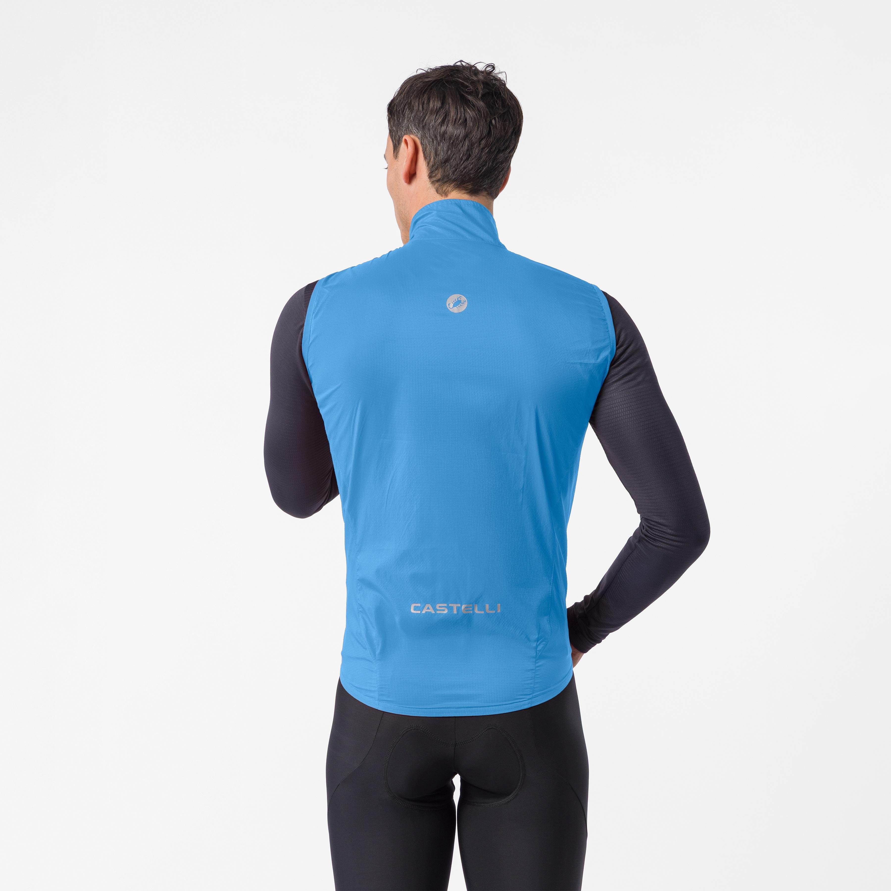 Transition air vest - blue circuit - castelli