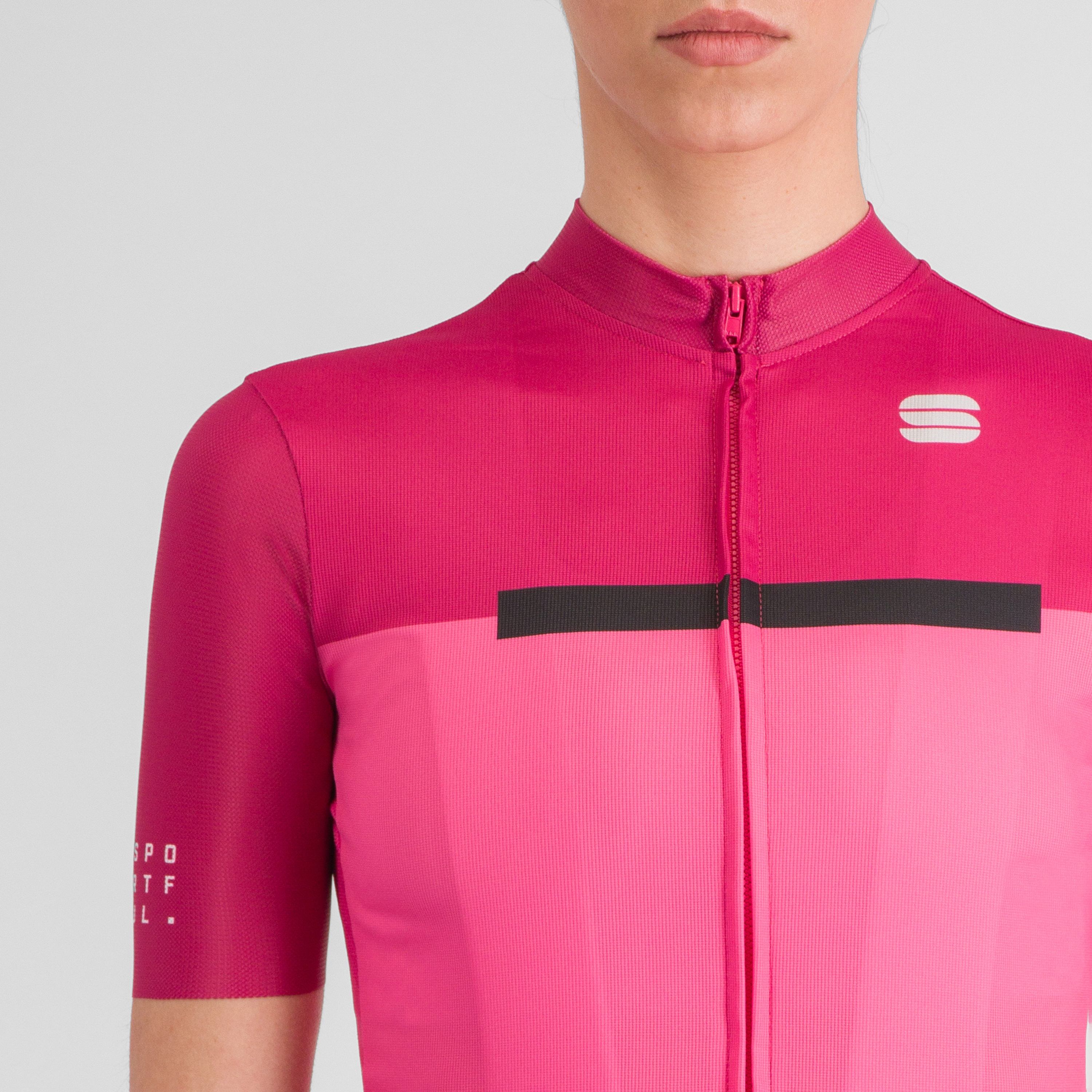 Pista w jersey - carmine rose cyclamen - sportful