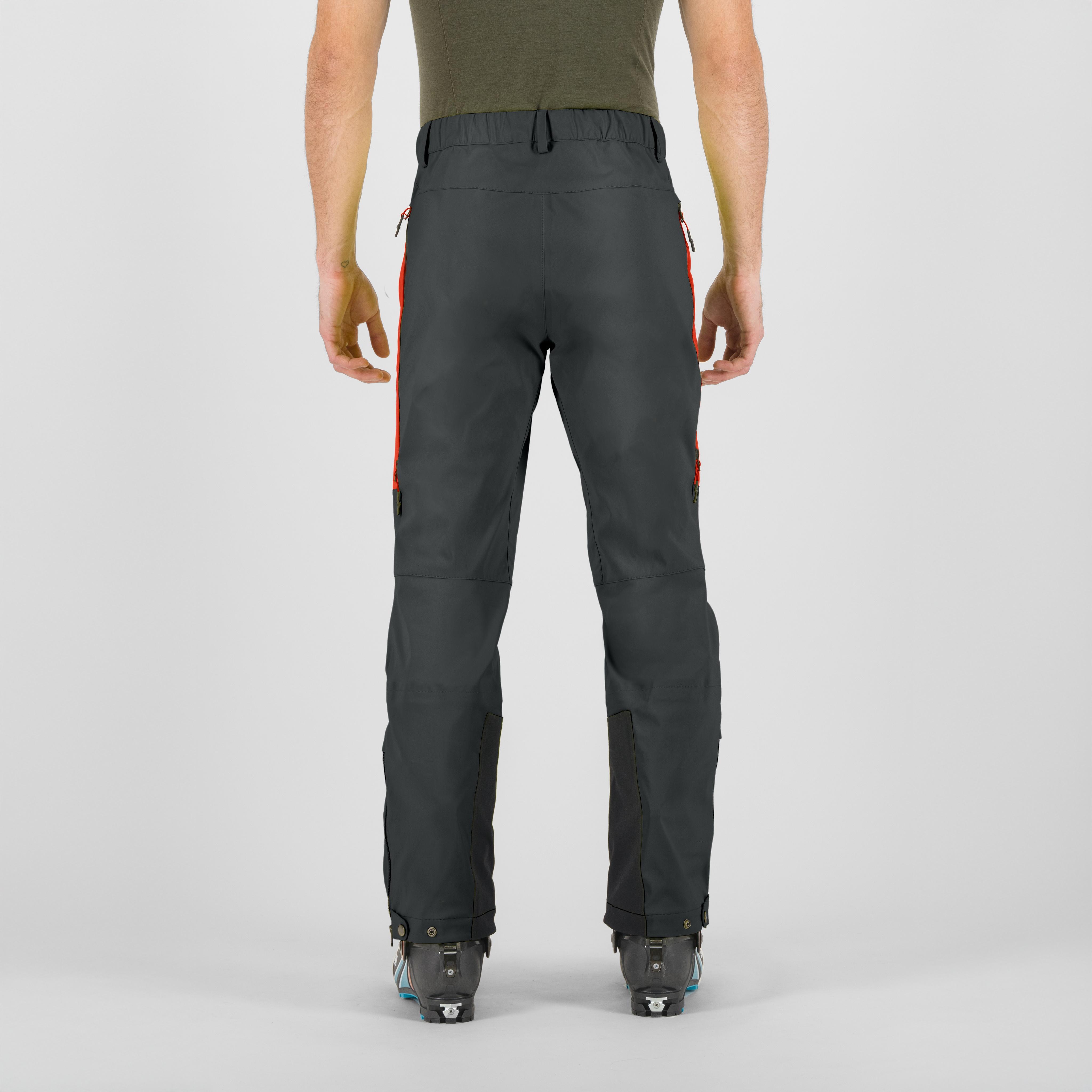 Pizzo bianco pants - woodl.gray/vibr.orange - karpos