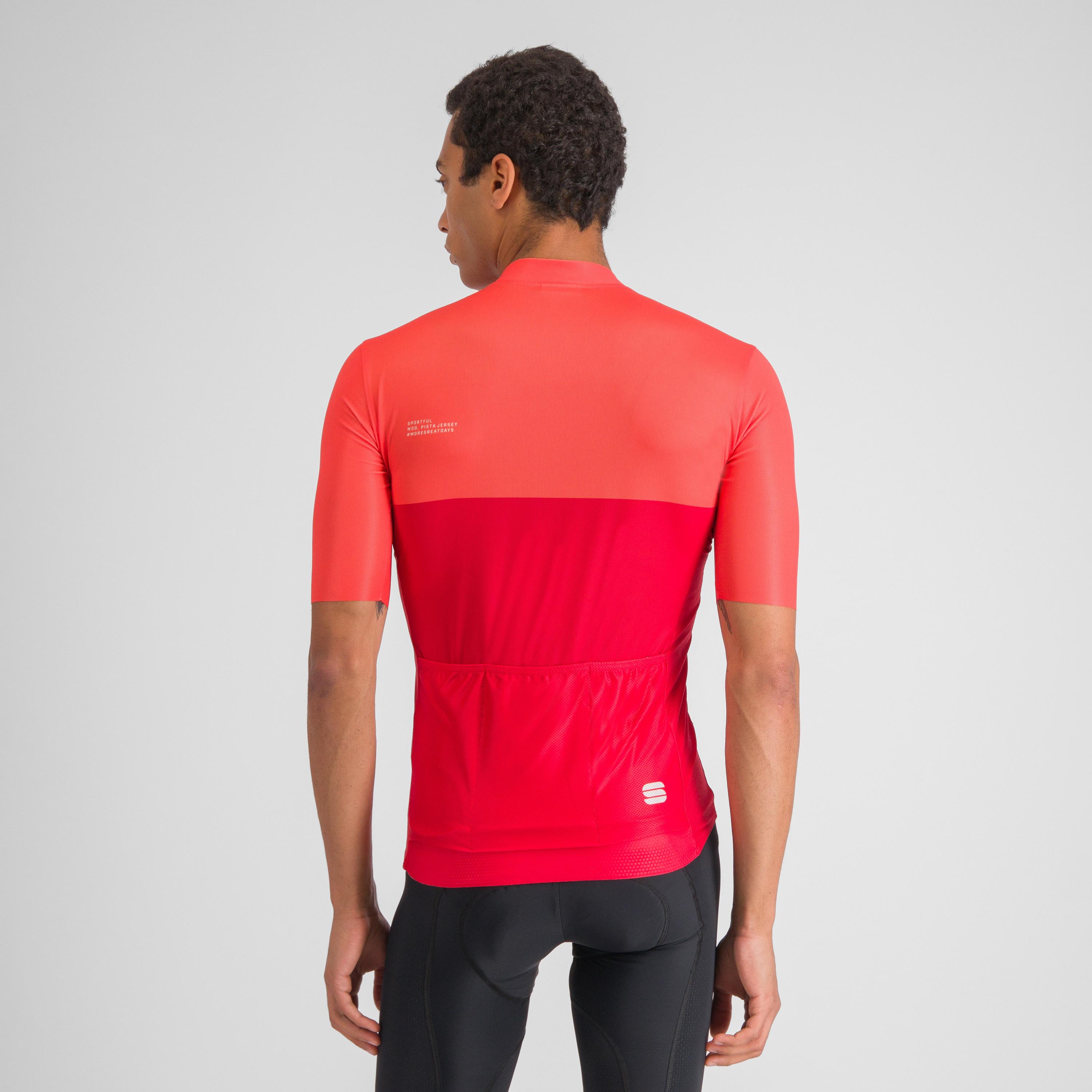 Pista jersey - pompelmo red - sportful