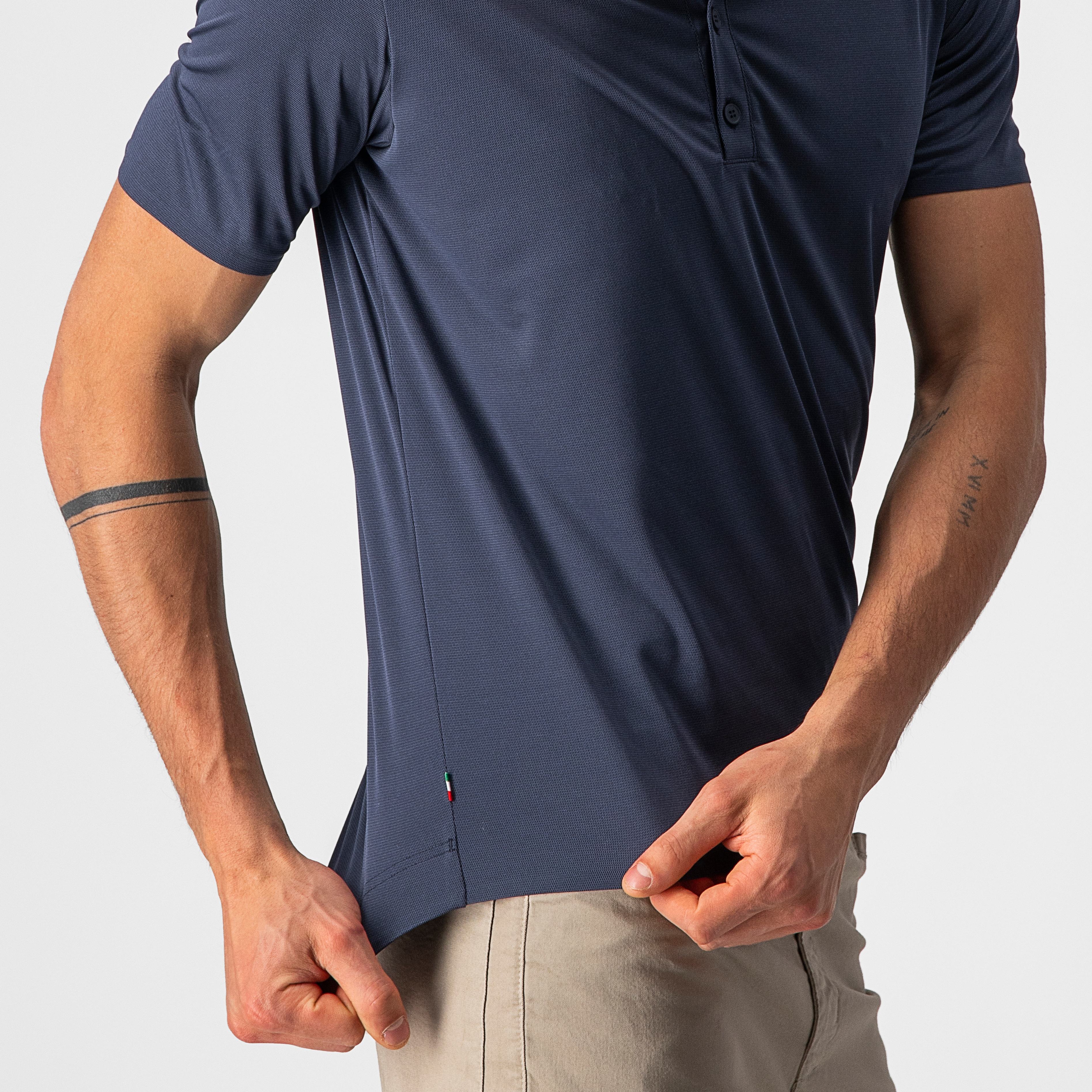 Tech 2 polo - savile blue - castelli