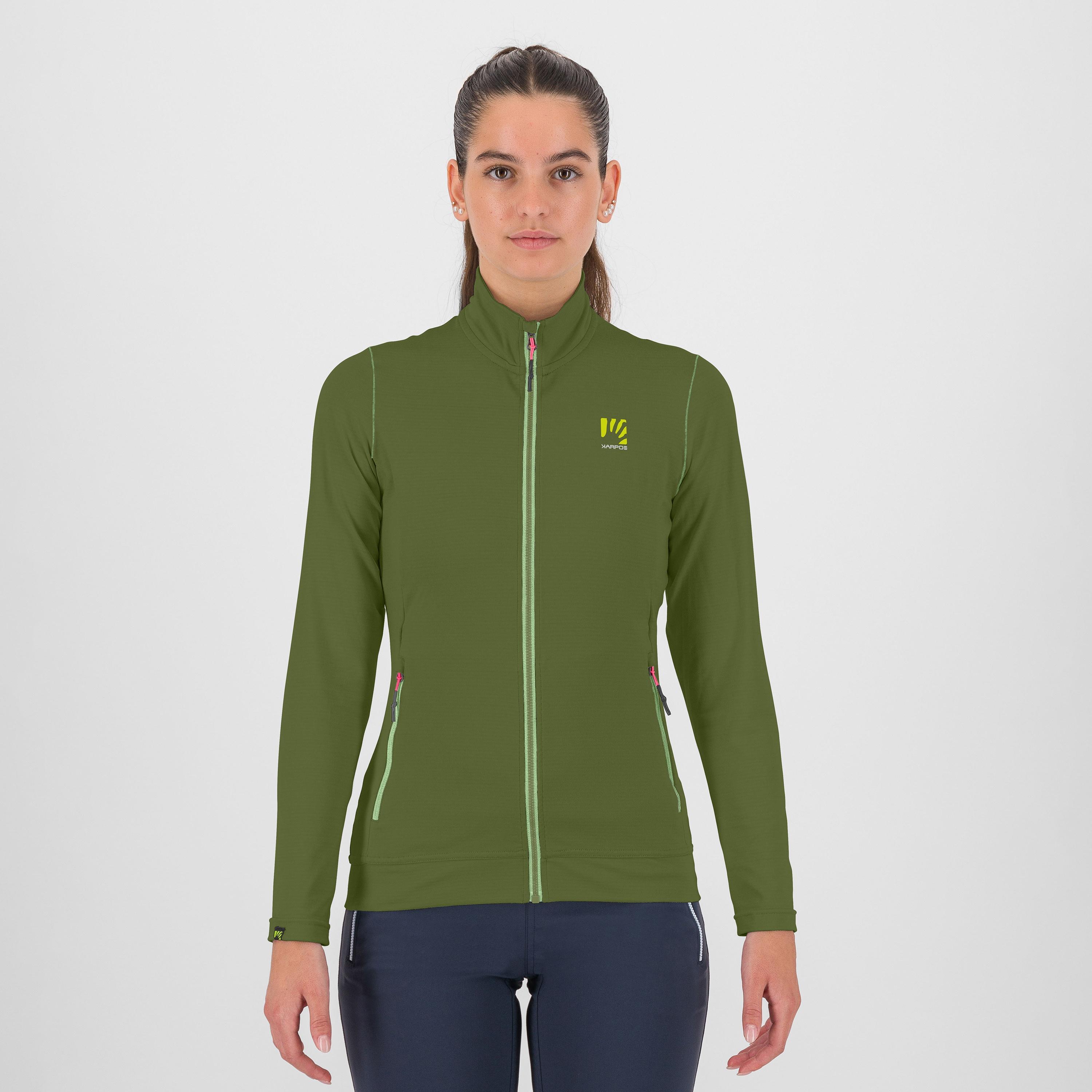 Pomedes w fleece - cedar green - karpos