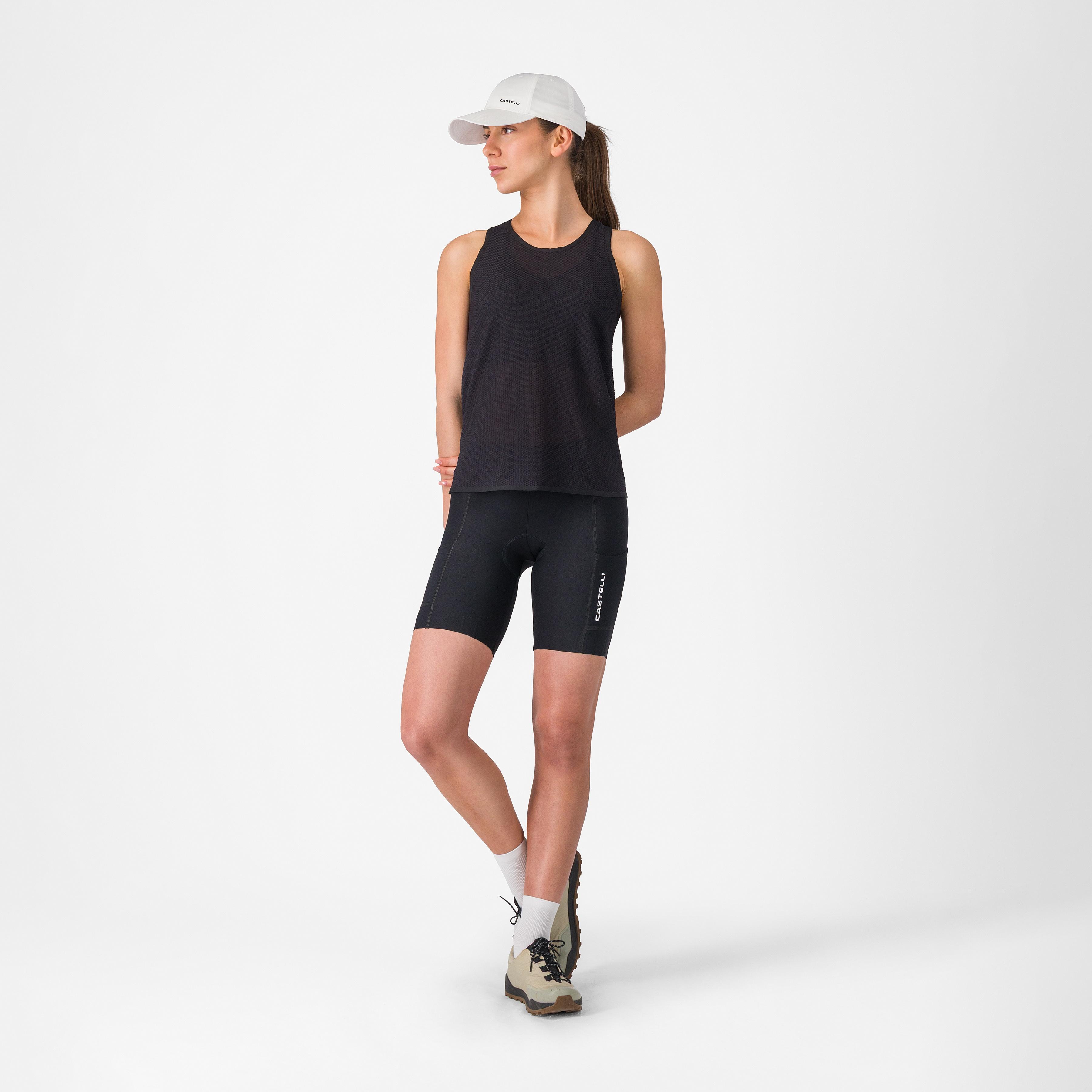 Comfort travel mesh top - black - castelli