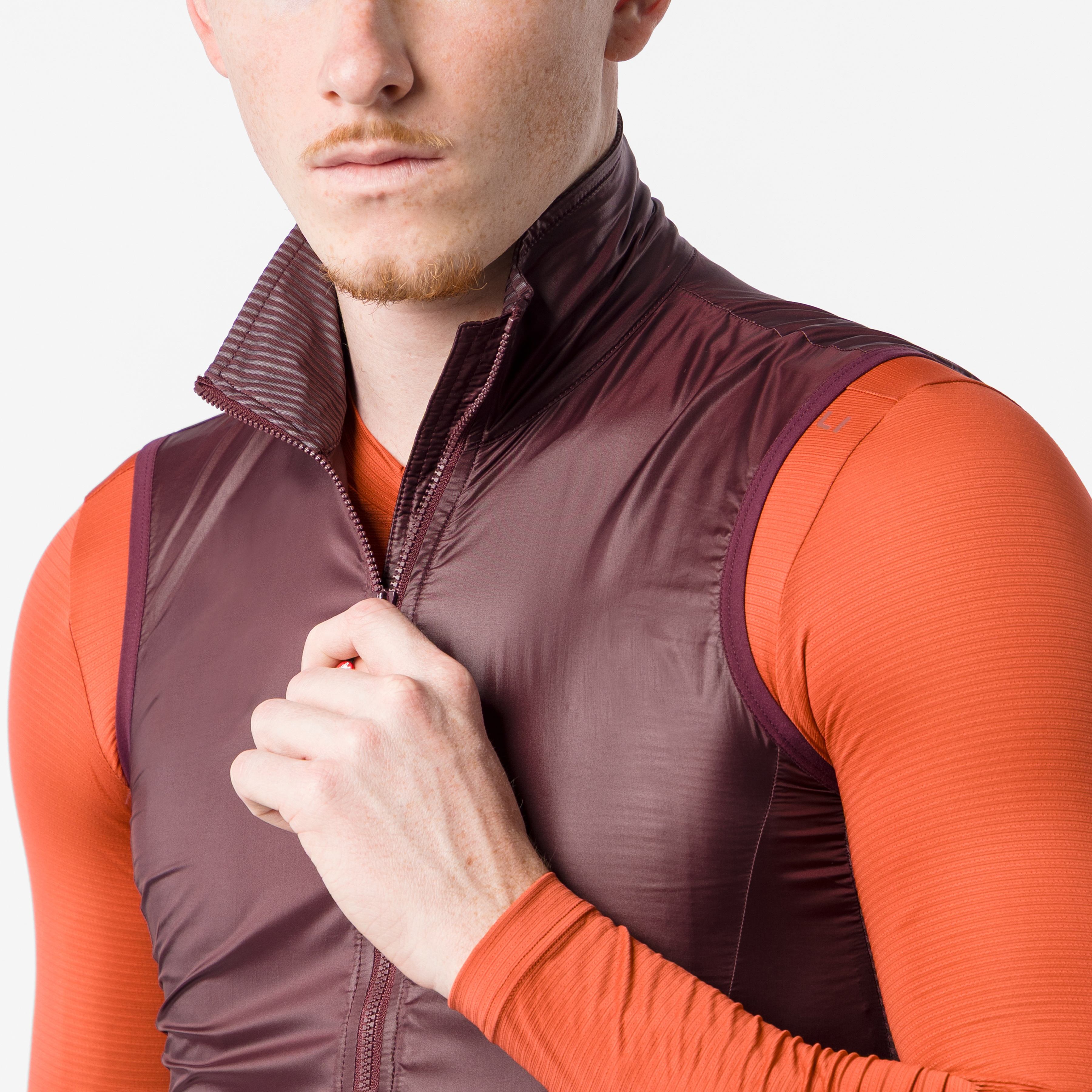 Aria 2 vest - deep bordeaux - castelli