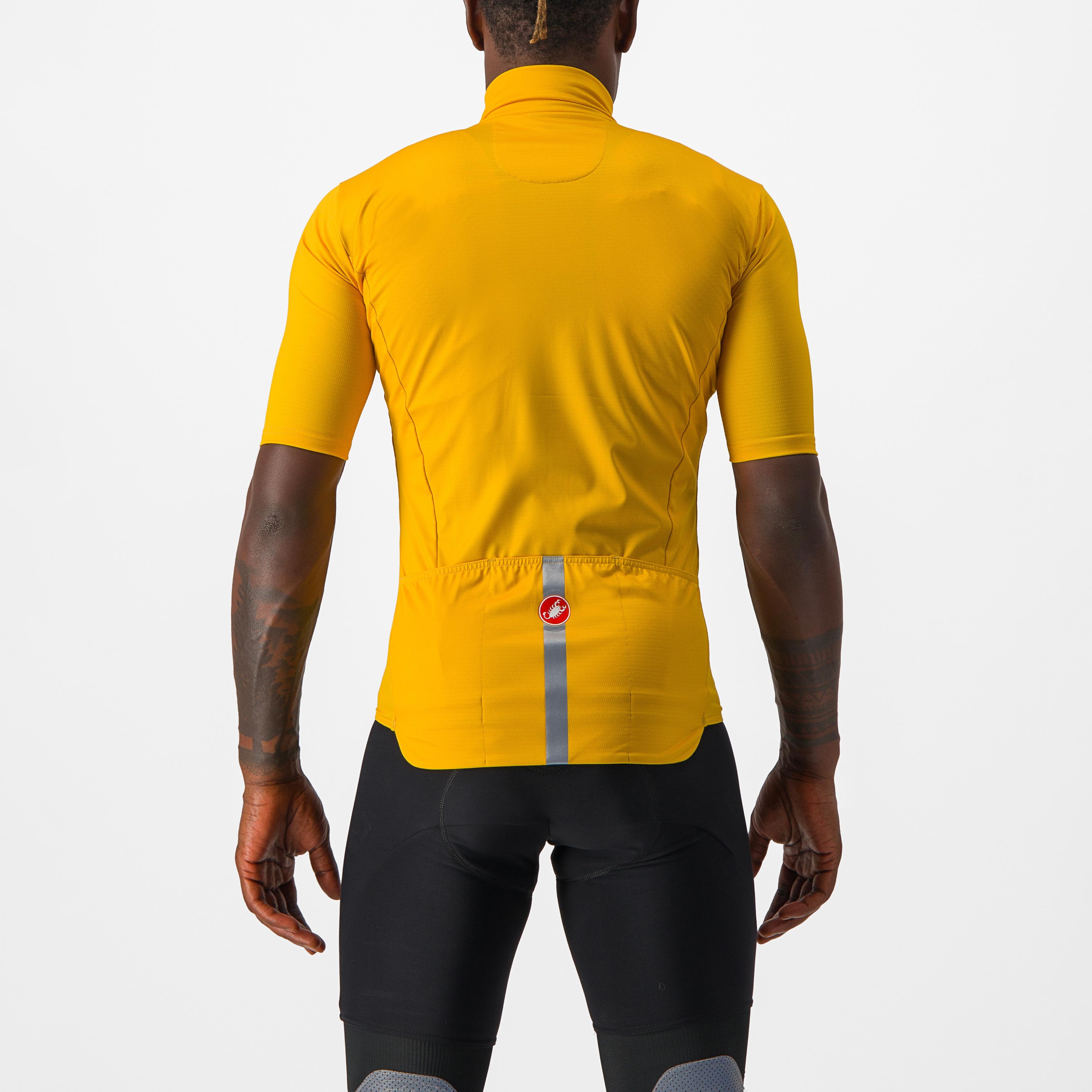 Pro thermal mid ss jersey - goldenrod - castelli
