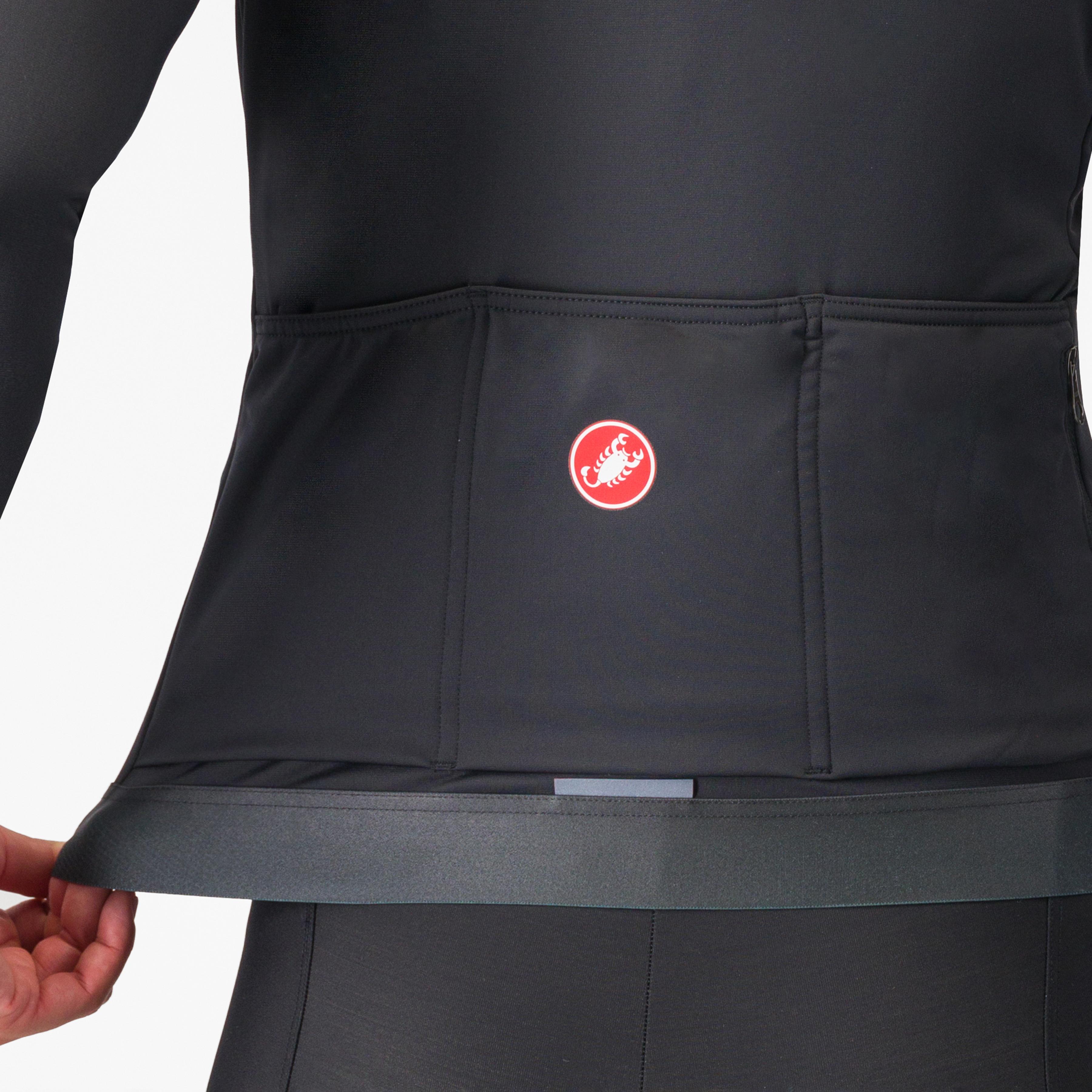 Espresso thermal w jersey - light black - castelli