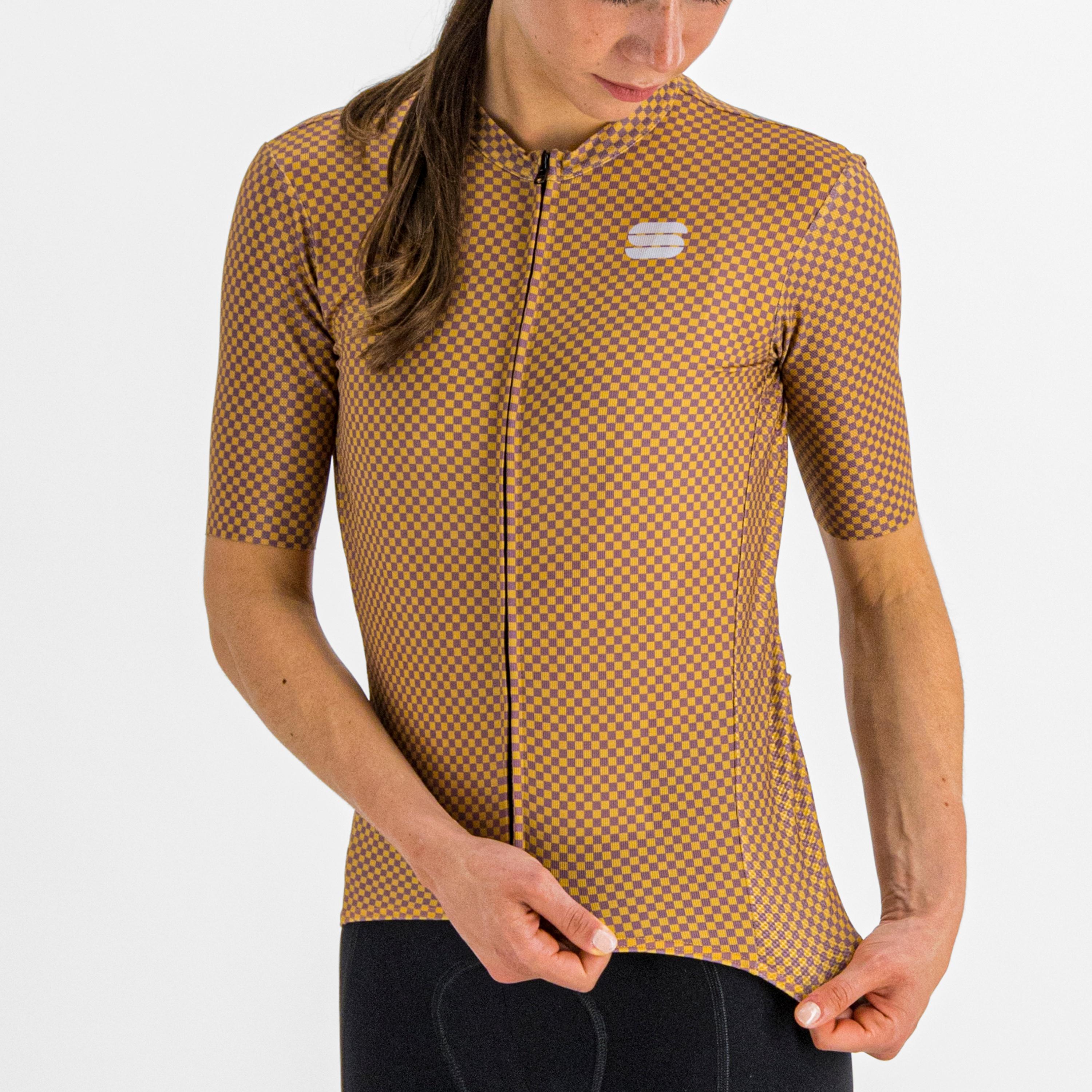 Checkmate w jersey - gold mauve - sportful