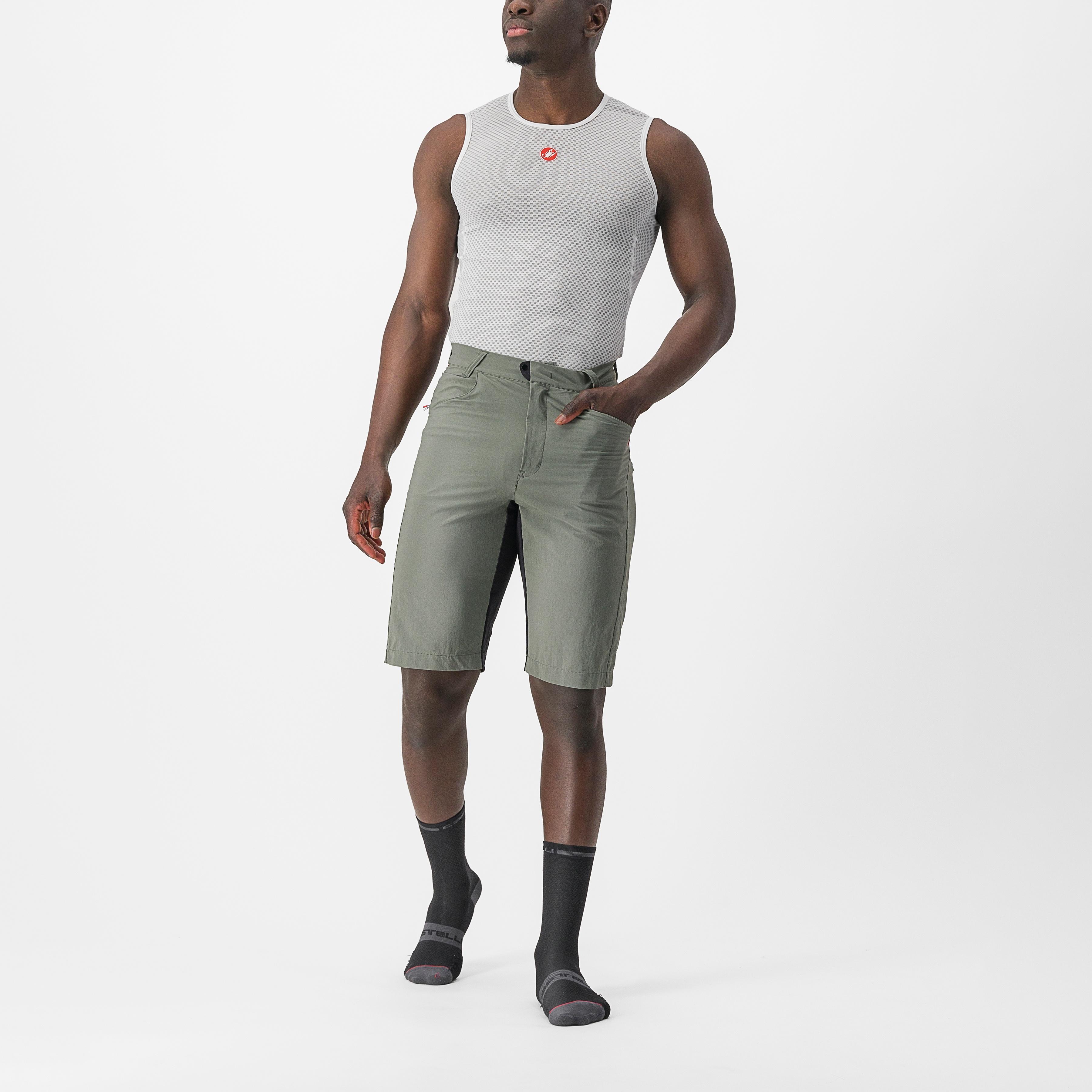 Unlimited baggy short - forest gray - castelli