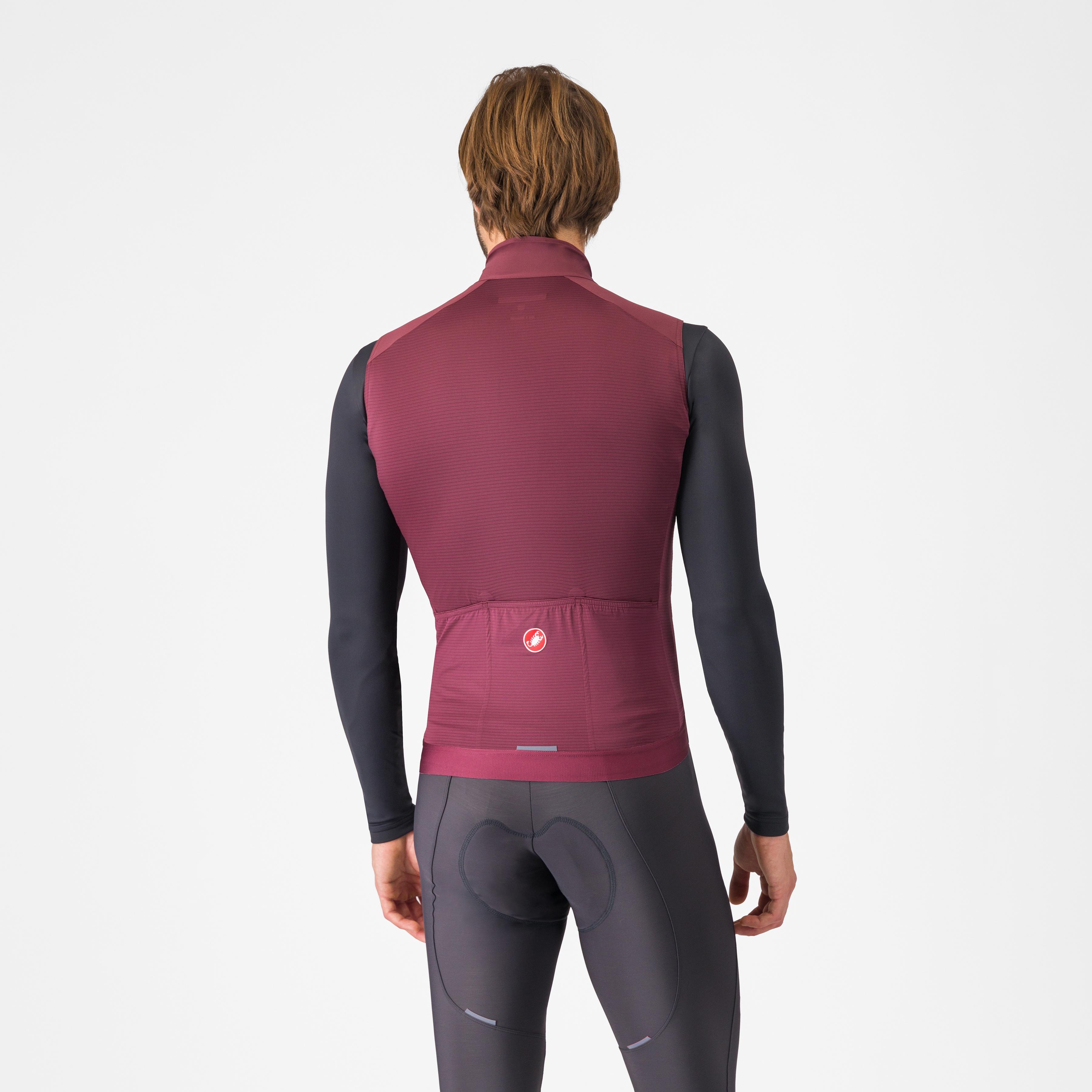 Espresso vest - deep bordeaux - castelli