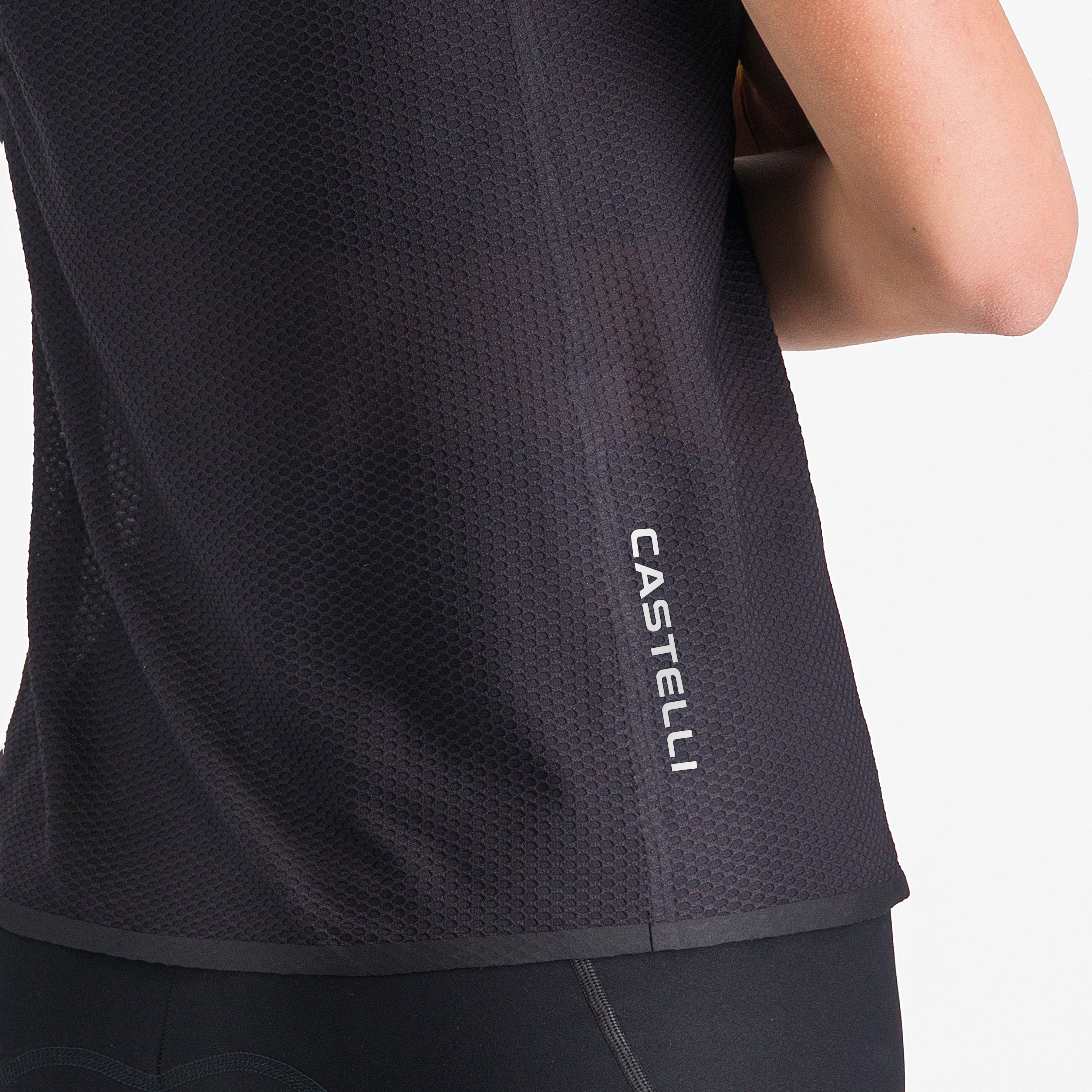 Comfort travel mesh top - black - castelli