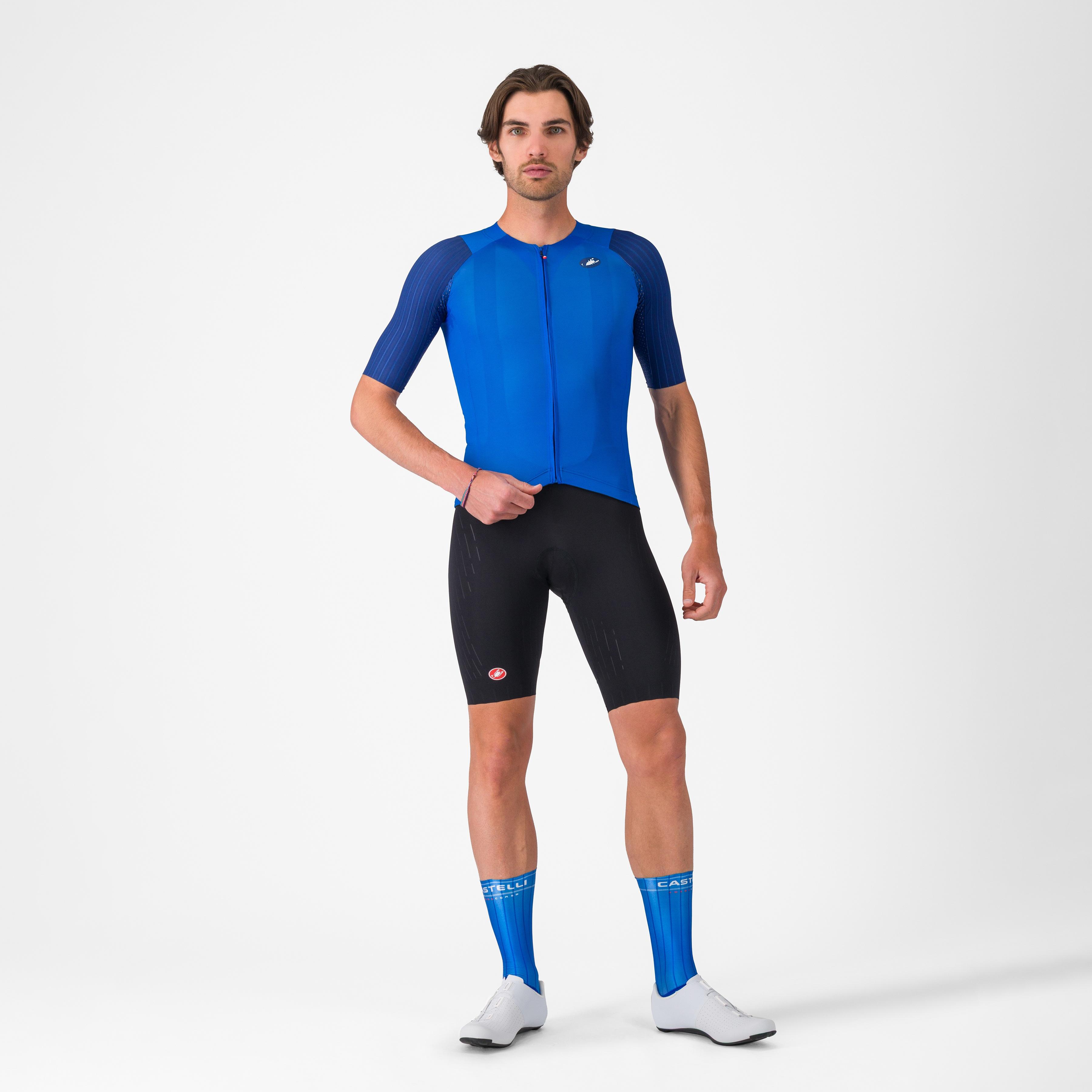 Aero race 8s jersey - azzurro italia - castelli