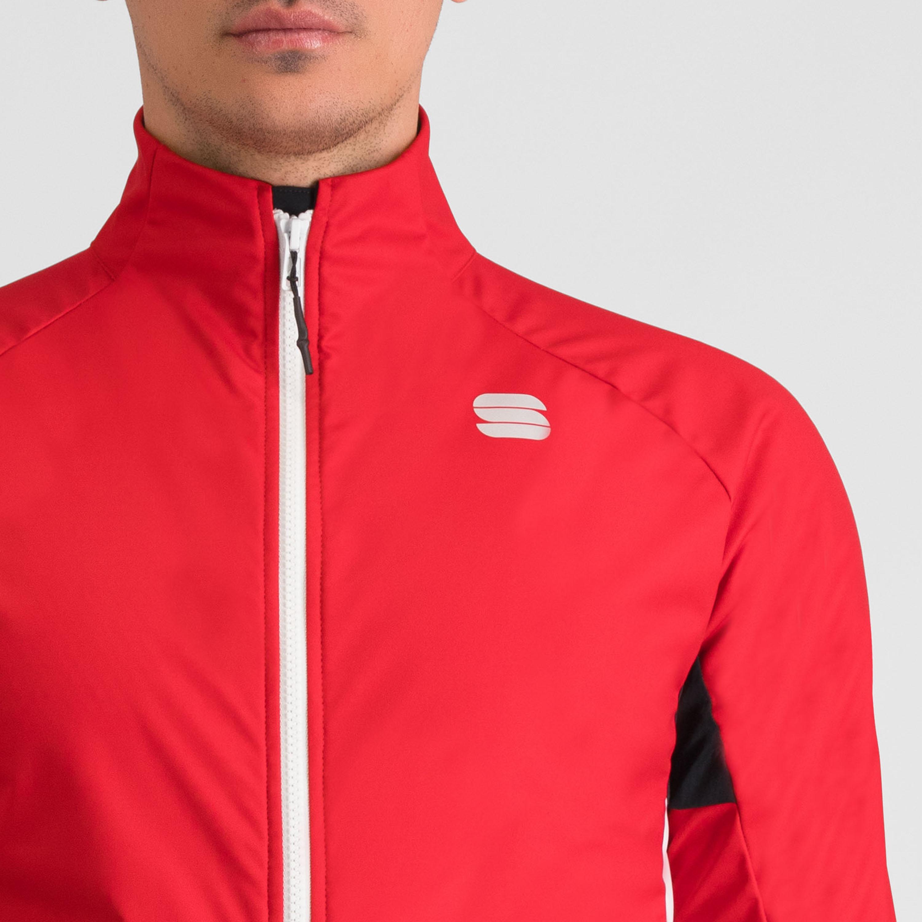 Apex jacket - tango red/white - sportful