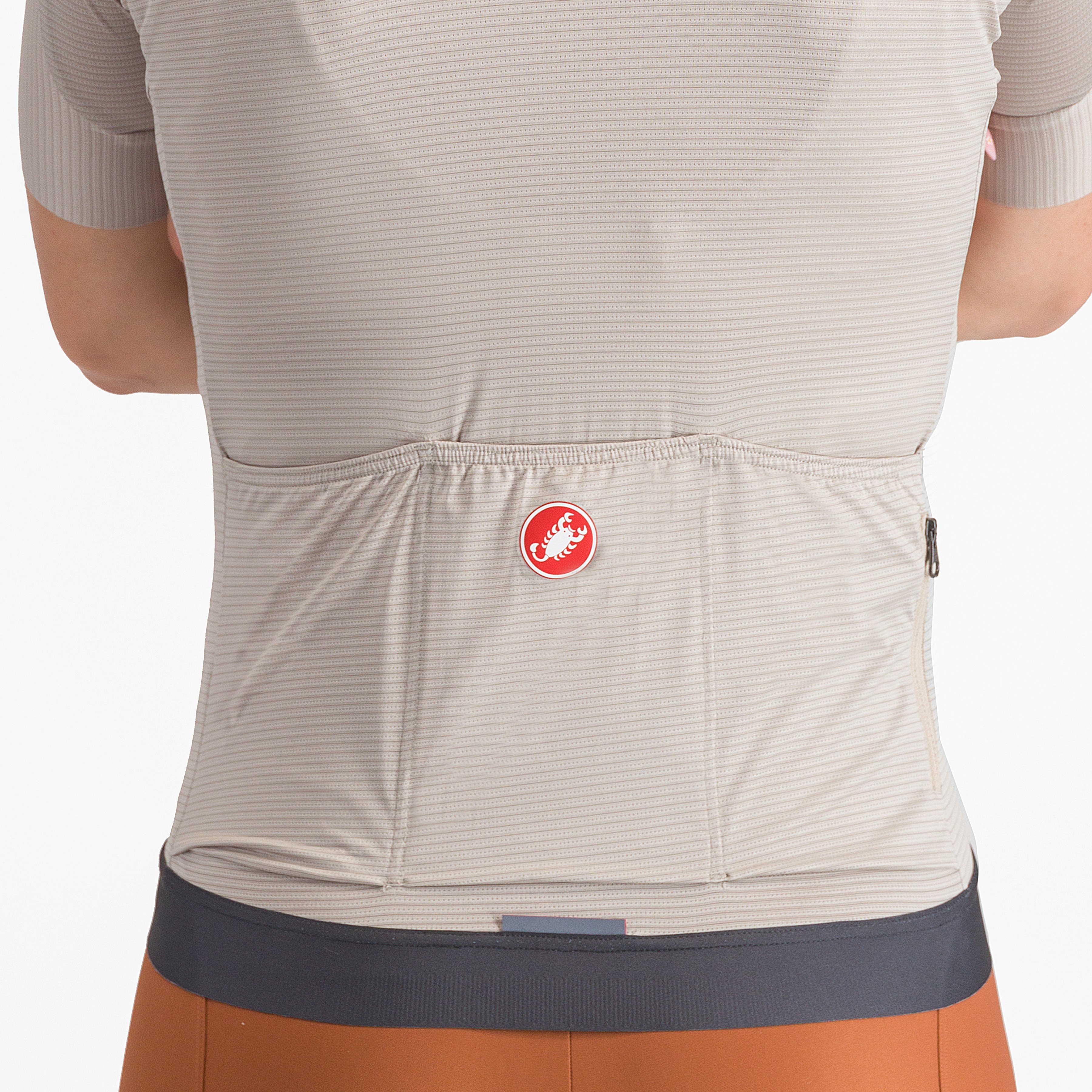 Espresso  w jersey - silver moon/dark gray - castelli