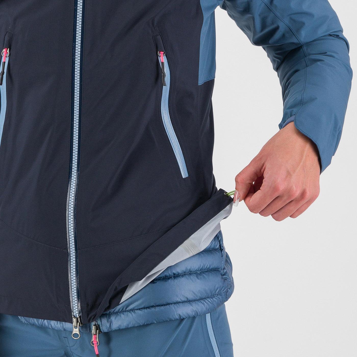 Valsesia shell w jacket - vulcan/bering sea - karpos