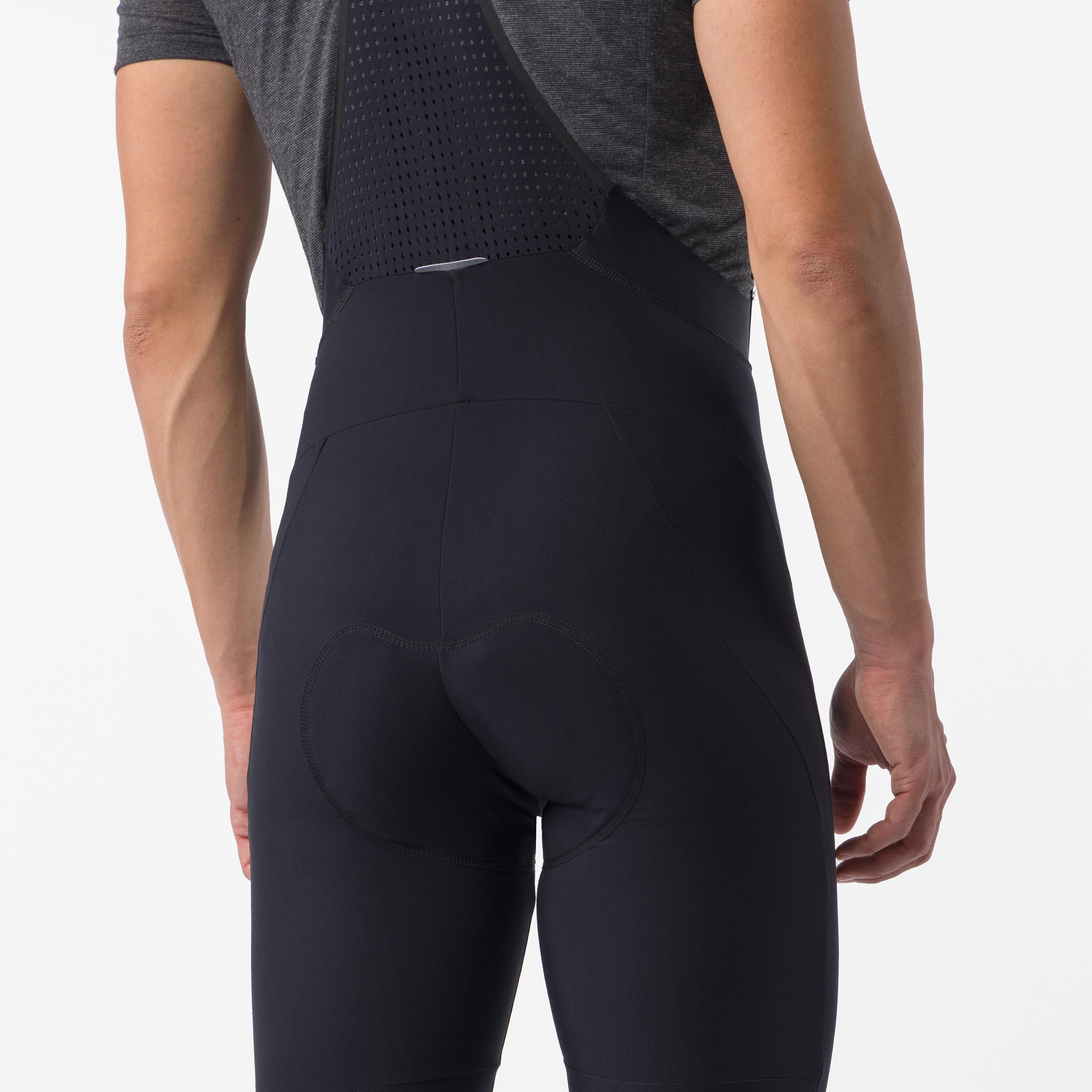 Thermowoven bibtight - black - castelli