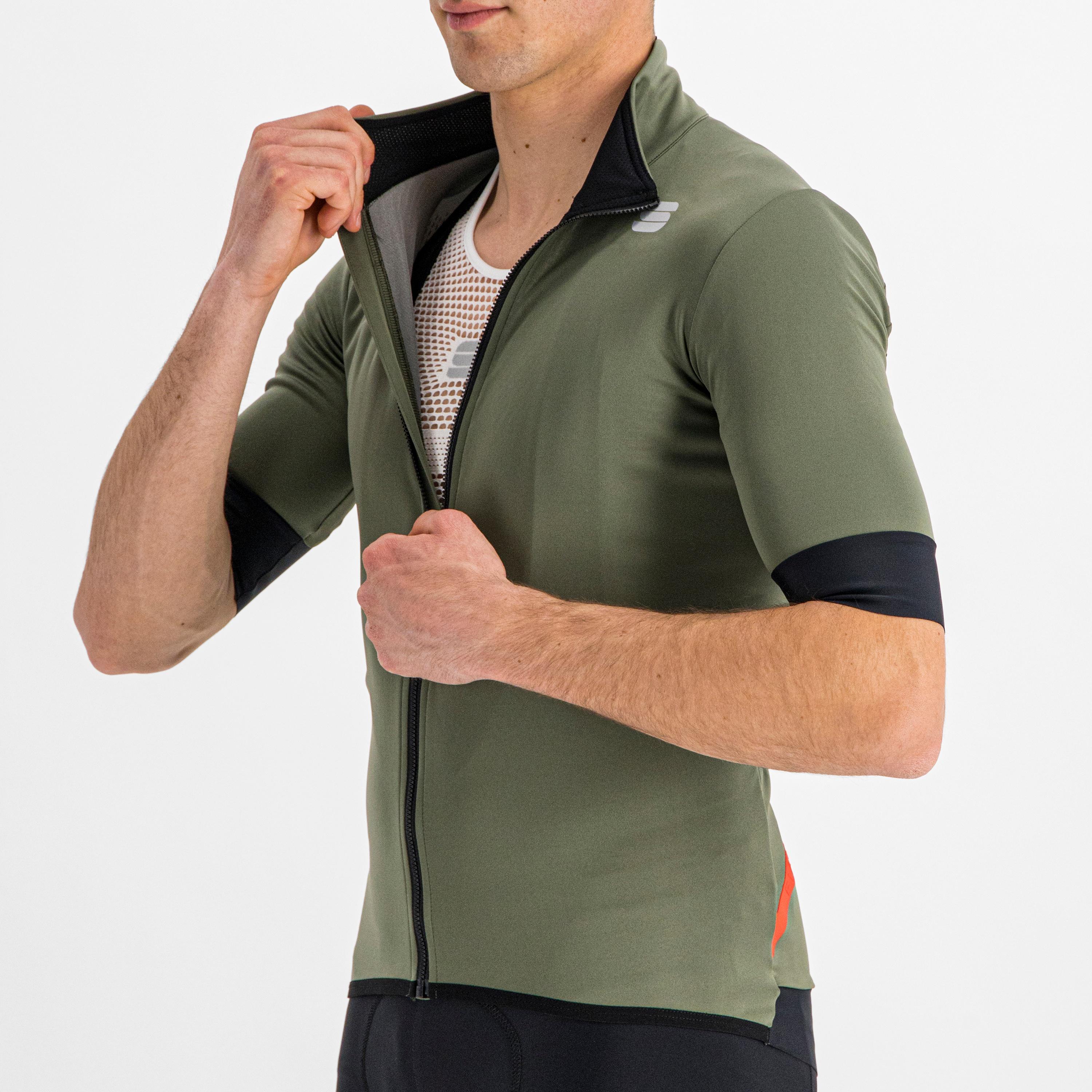 Fiandre light no rain jacket short sleeve - beetle - sportful