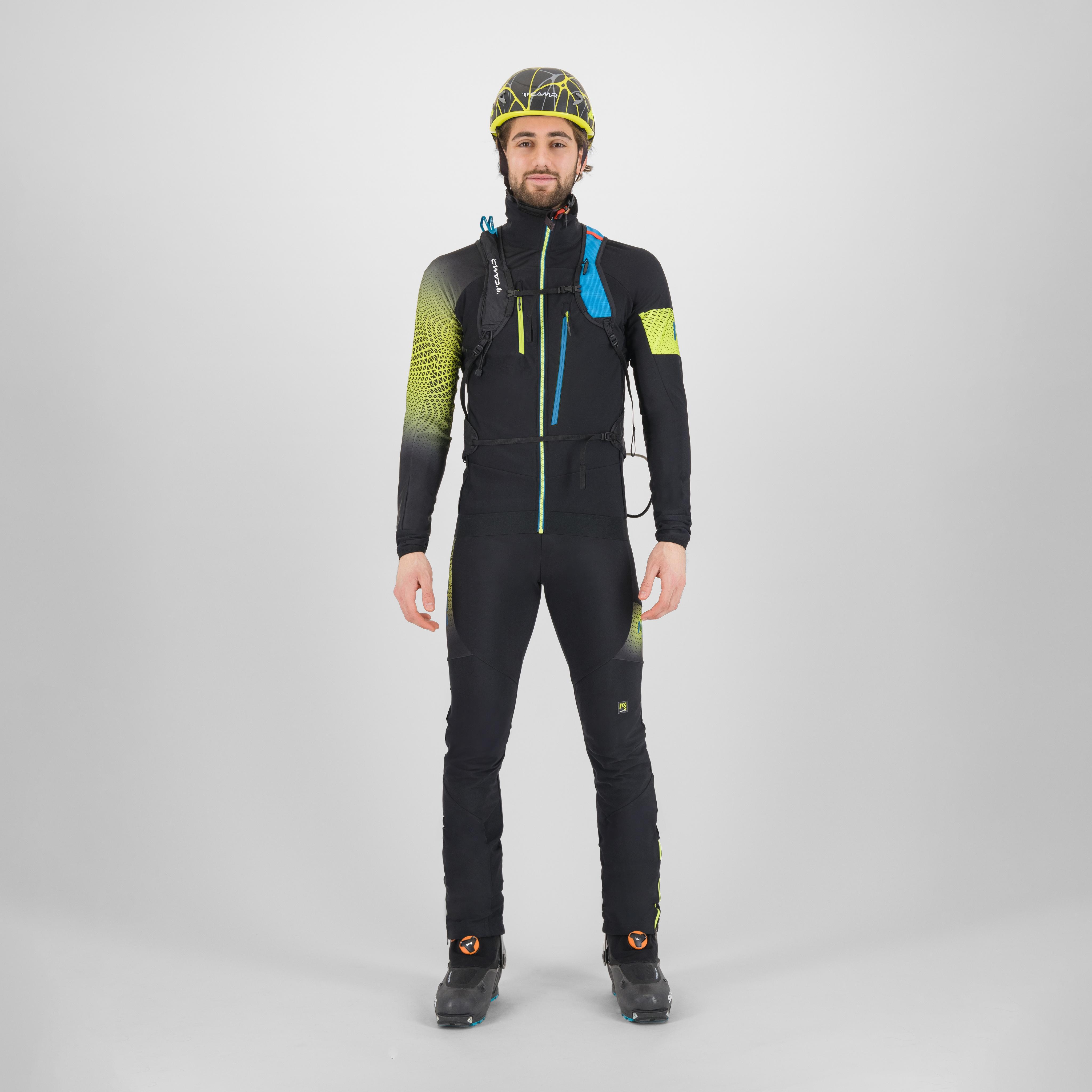 Alagna 2.0 jacket - black/acid lime - karpos