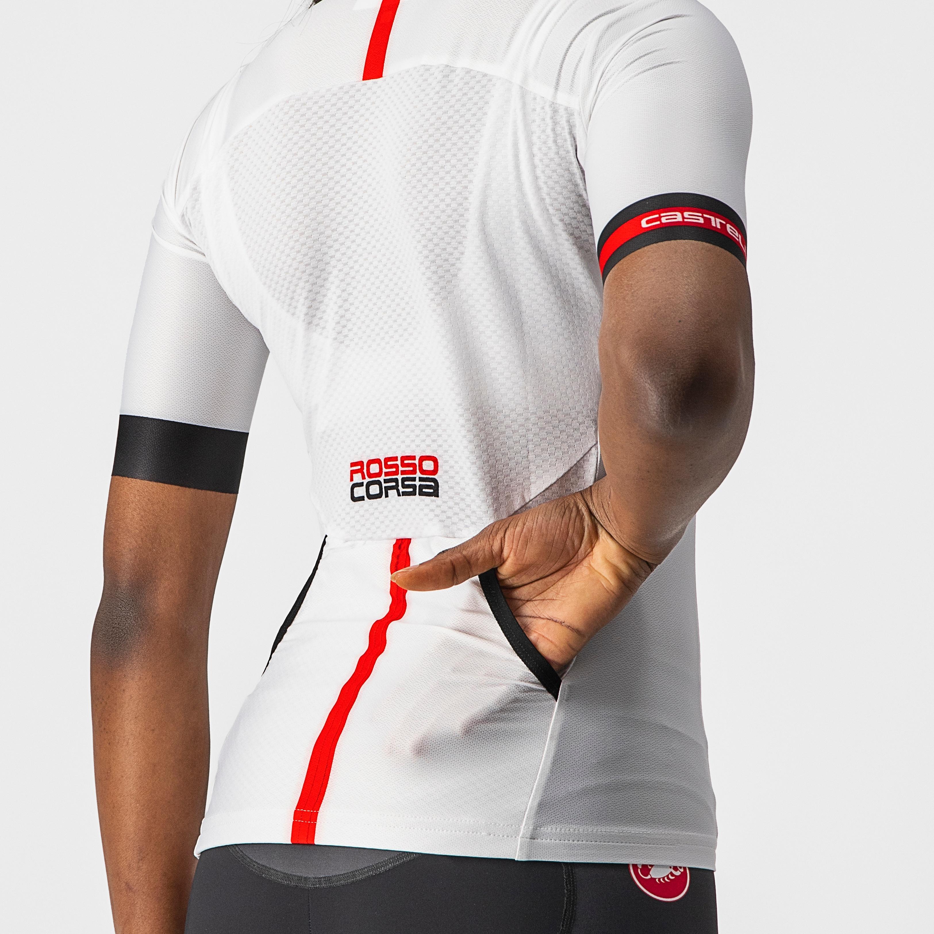 Free speed 2 w race top - white black - castelli