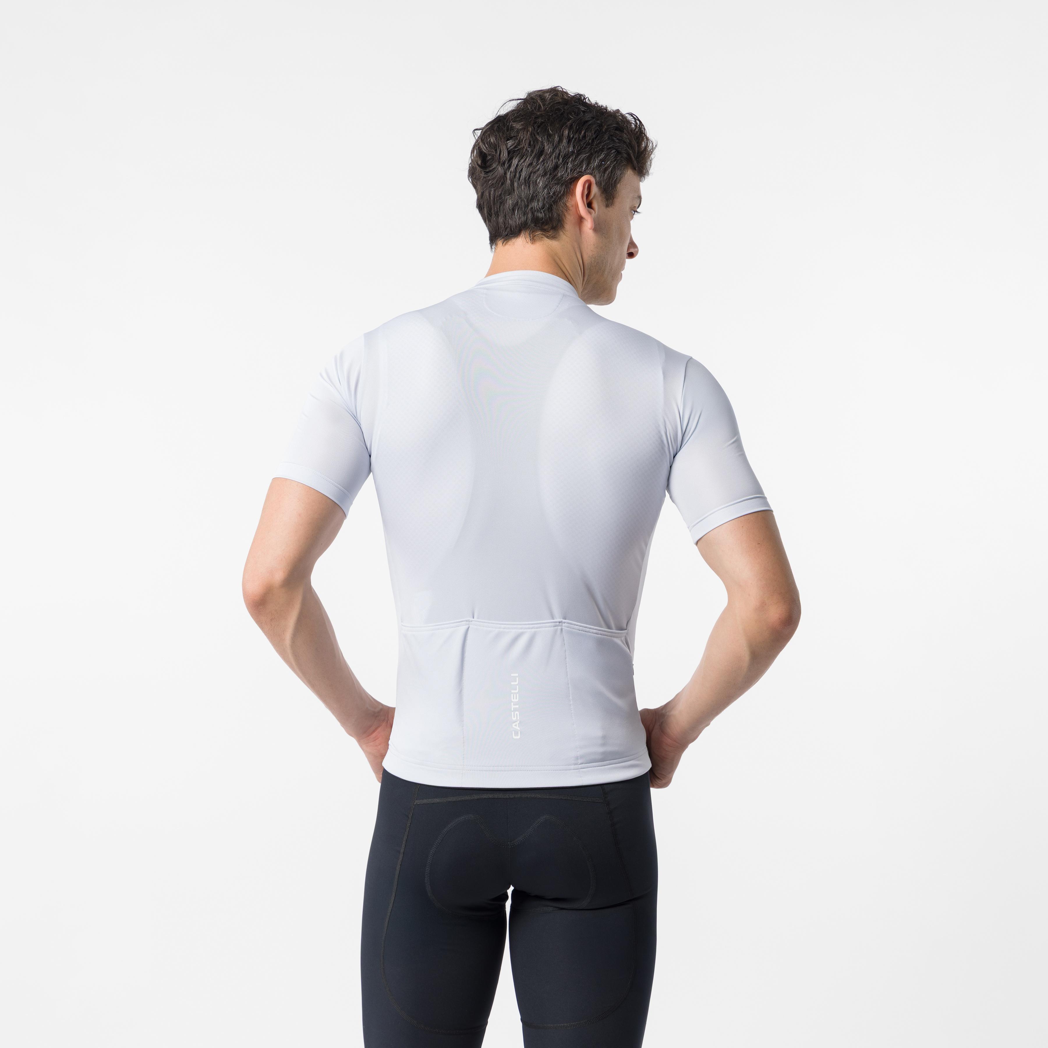Classifica 2 jersey - silver gray - castelli