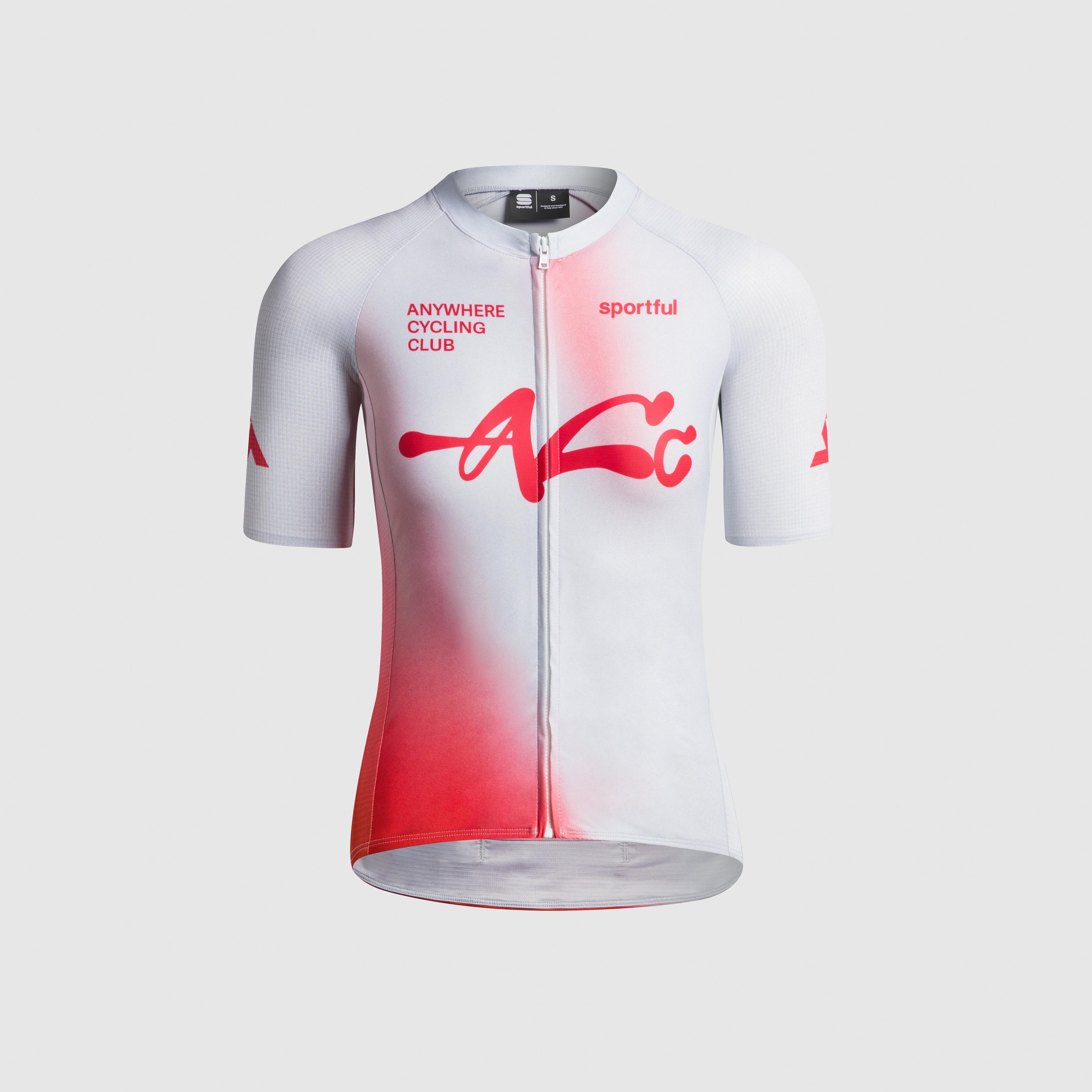 Anywhere supernova w jersey - grey red - sportful