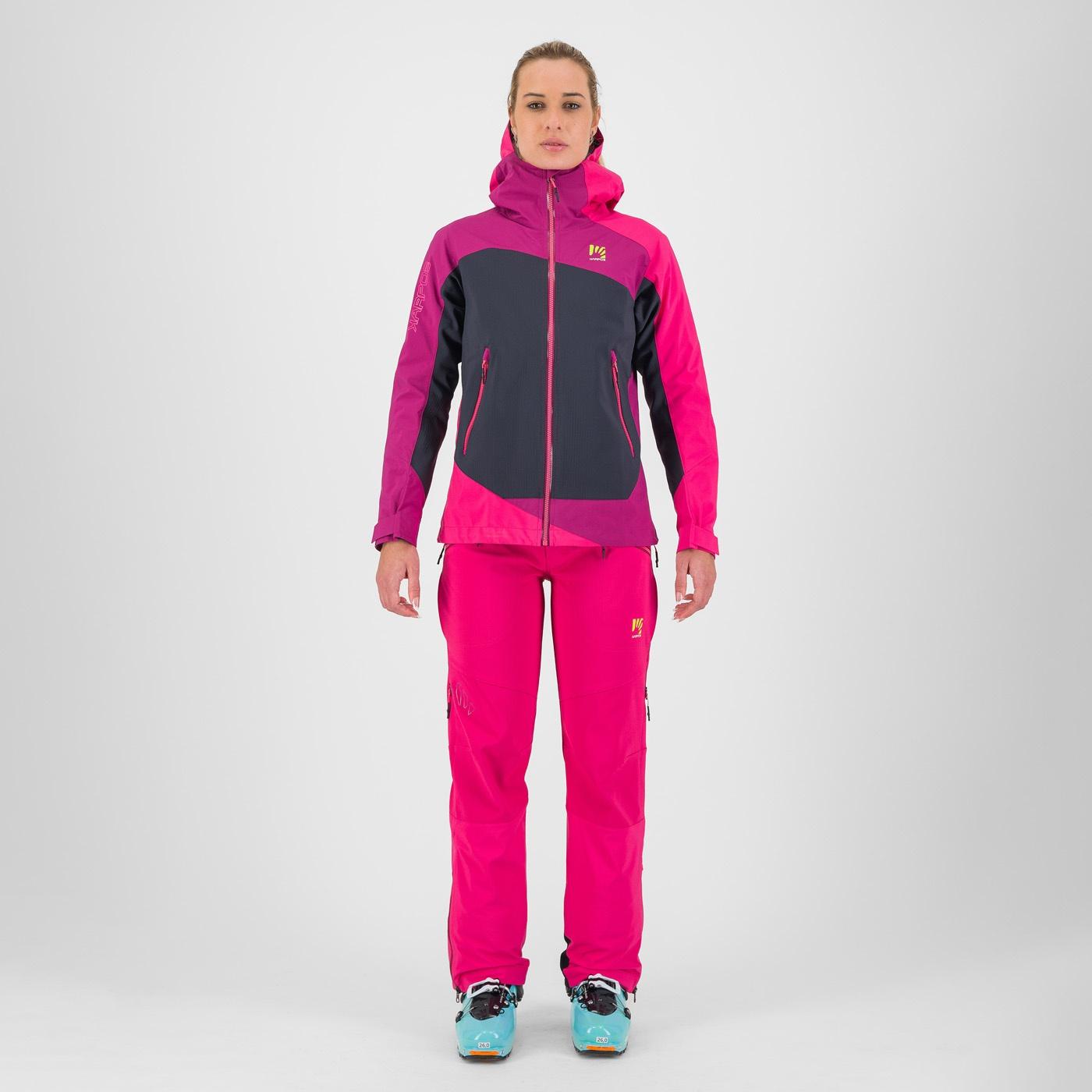 Marmolada w jacket - vulcan/boysenberry/pink - karpos