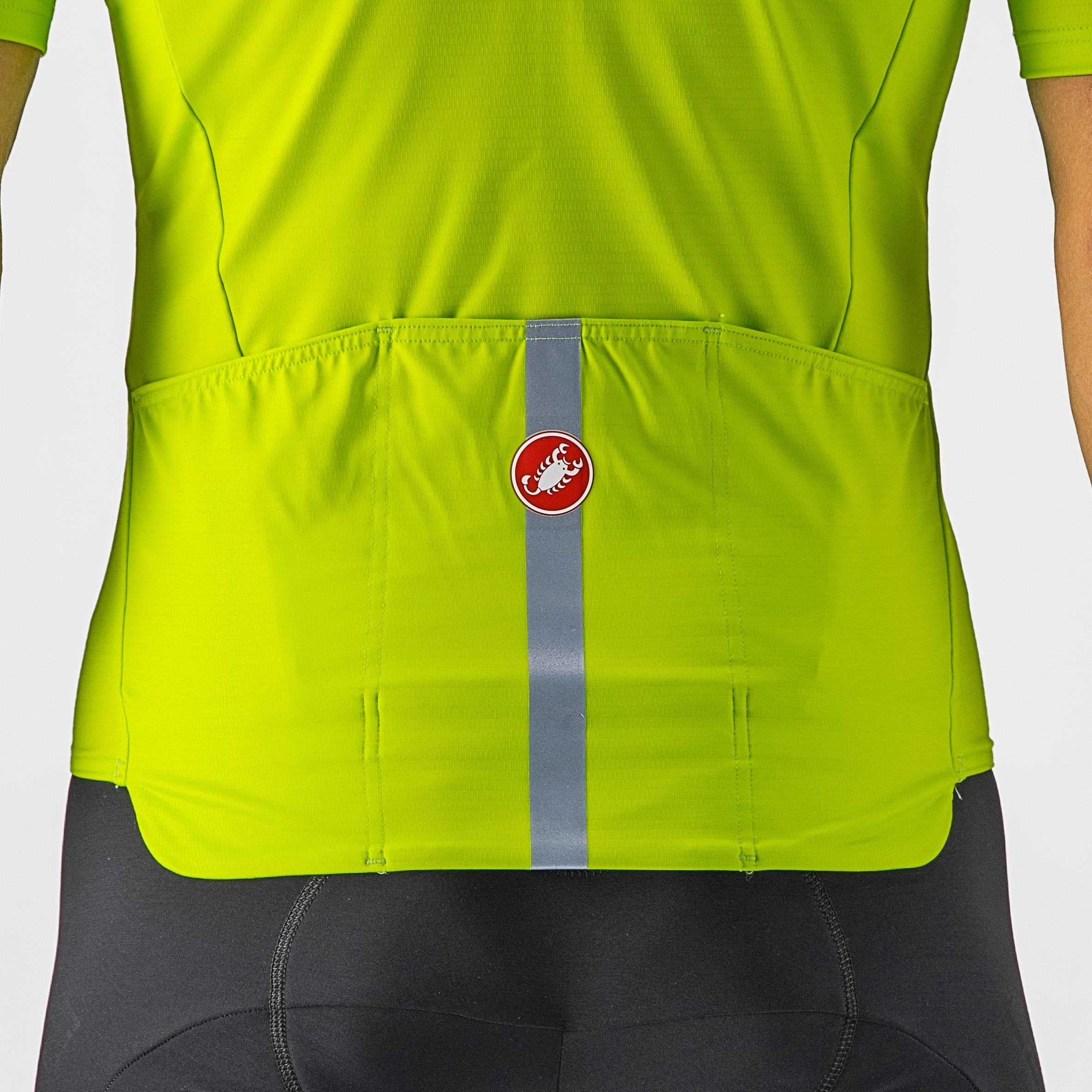 Pro thermal mid ss jersey - electric lime - castelli