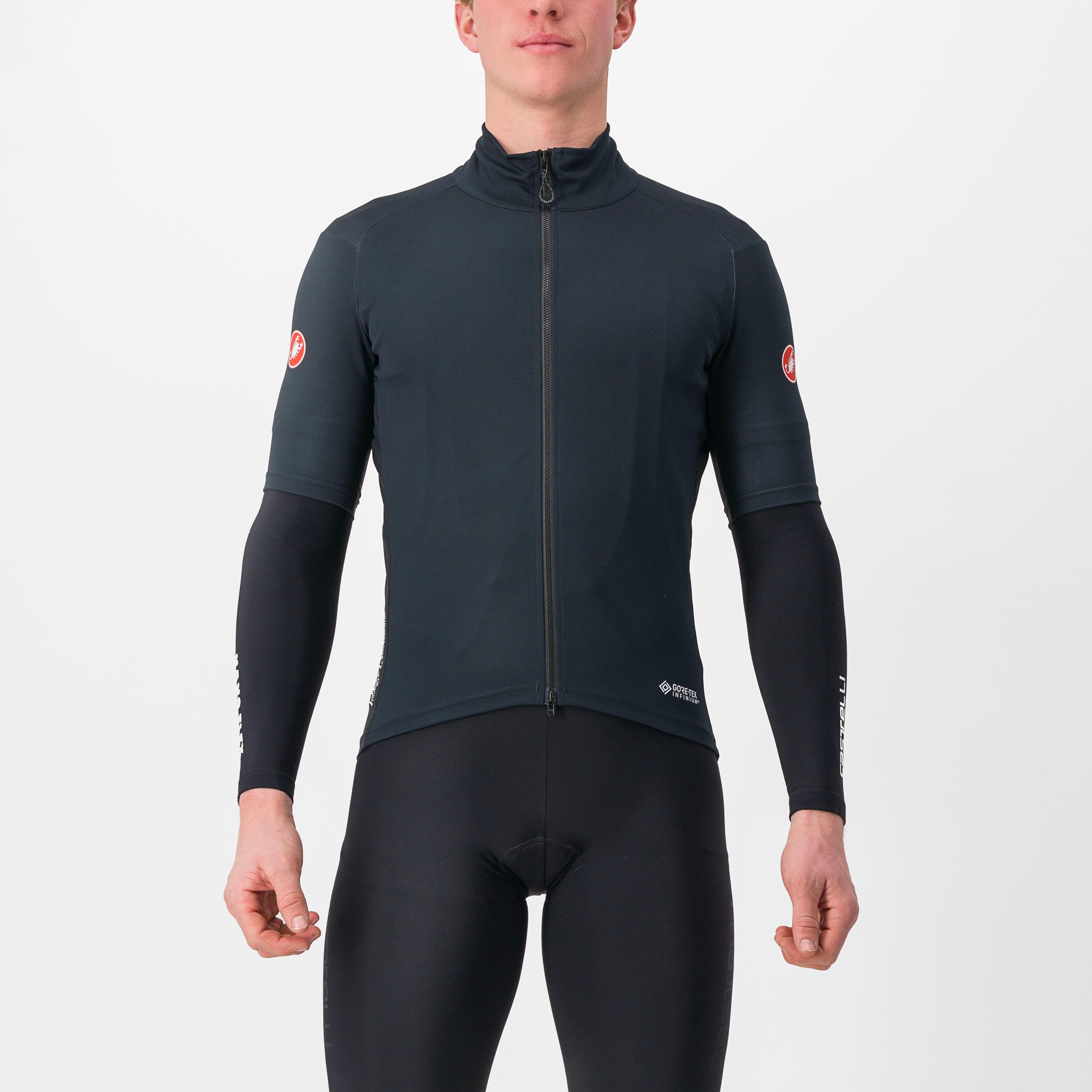 Perfetto ros 2 wind jersey - light black - castelli