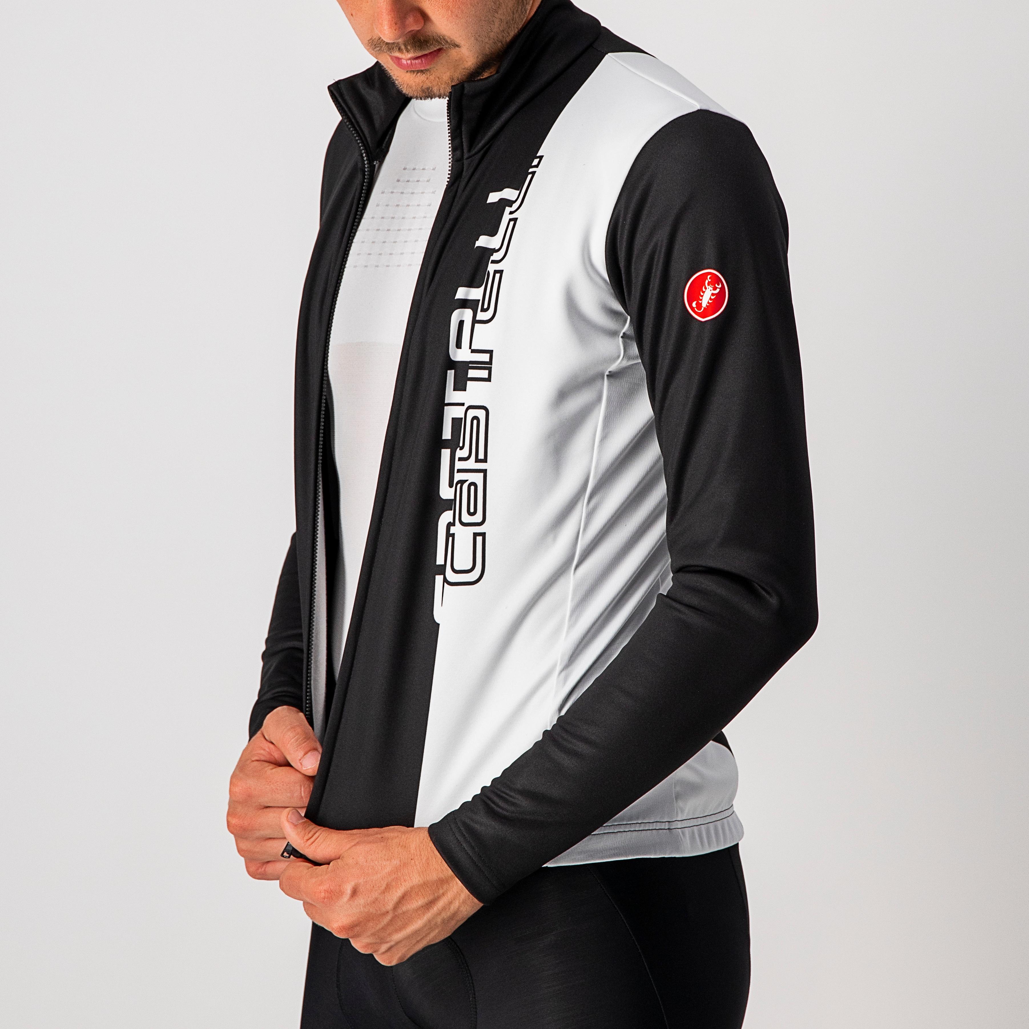 Traguardo jersey fz - light black/white - castelli