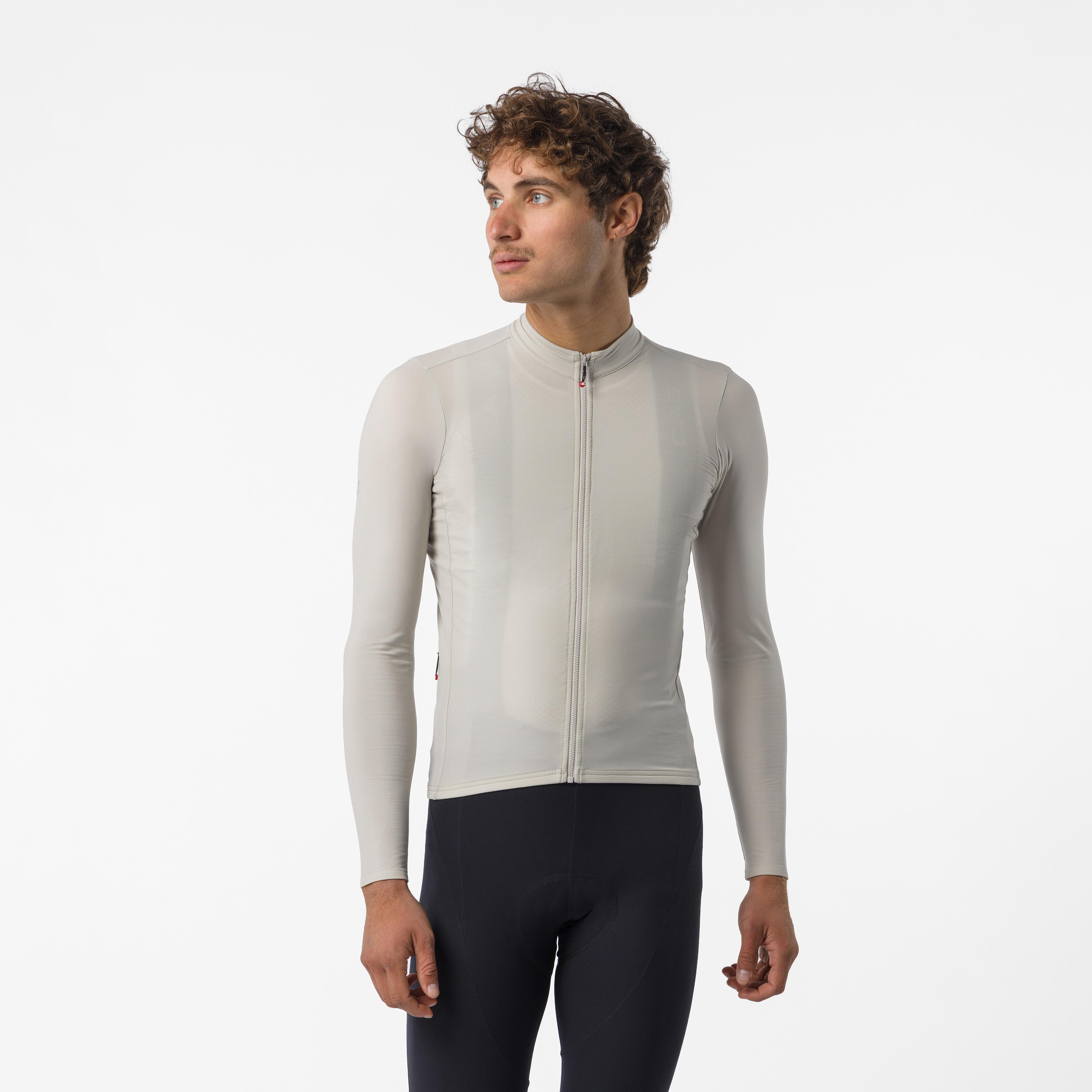 Thermowoven ls jersey - silver moon - castelli