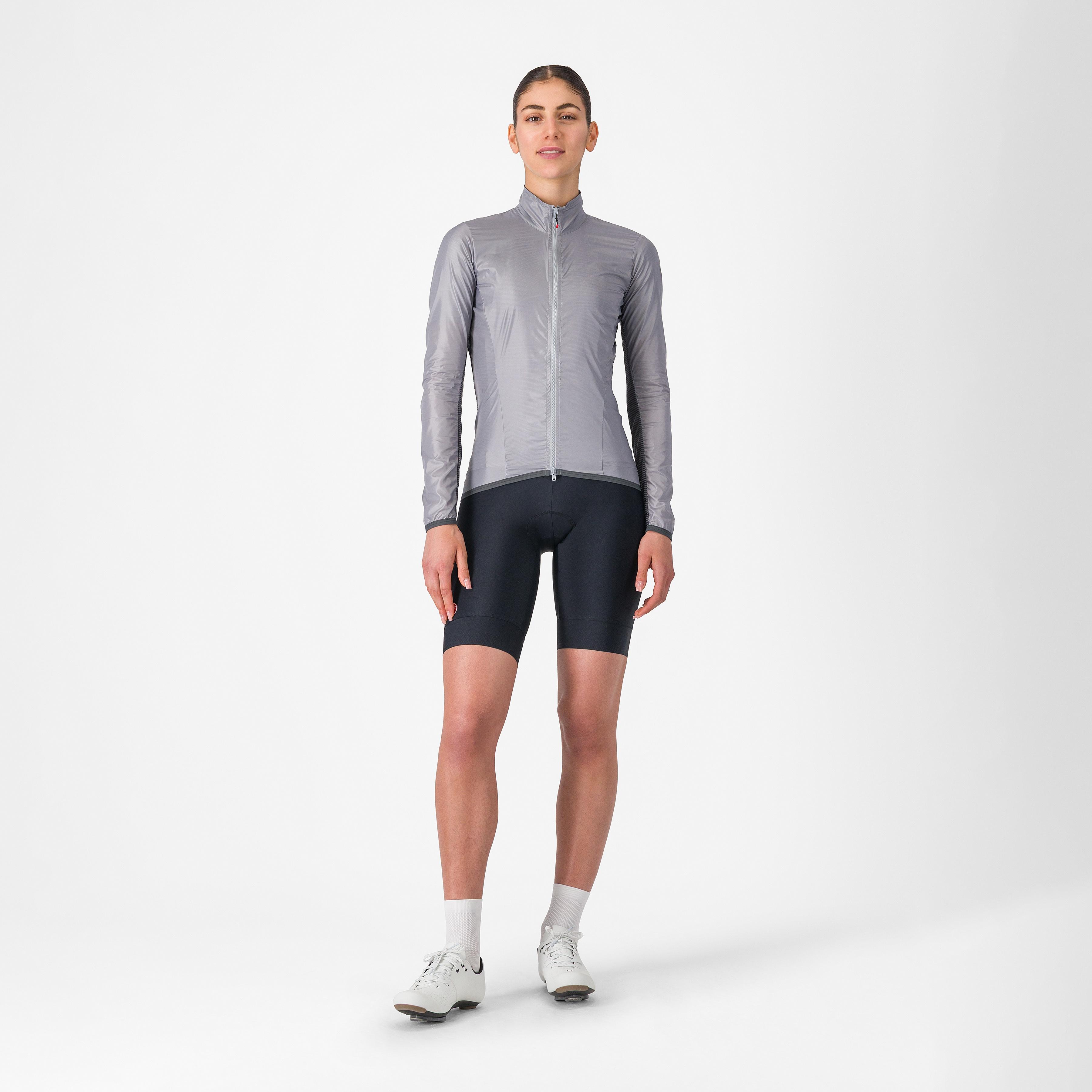 Aria shell 2 w jacket - silver gray - castelli
