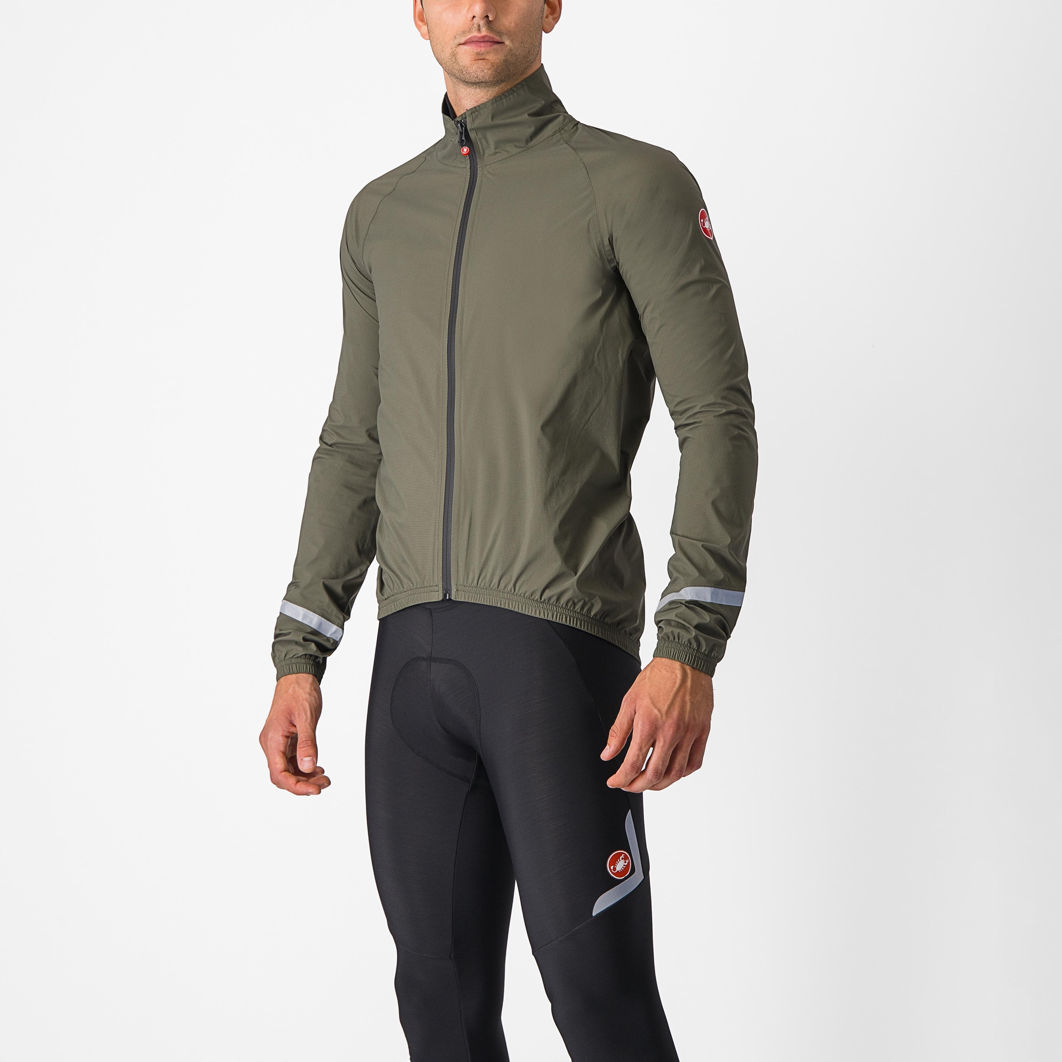 Emergency 2 rain jacket - military green - castelli