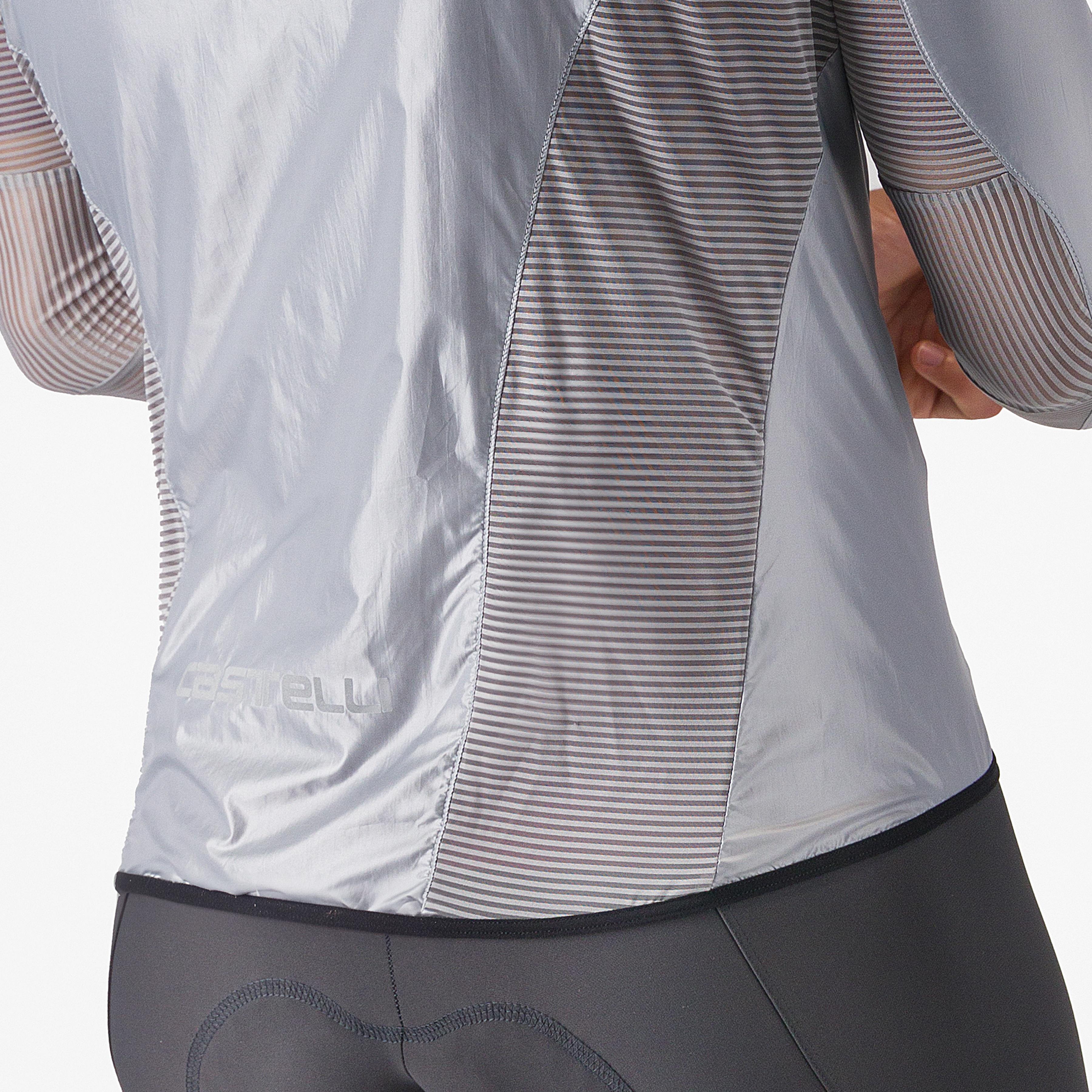 Aria shell jacket - silver gray - castelli