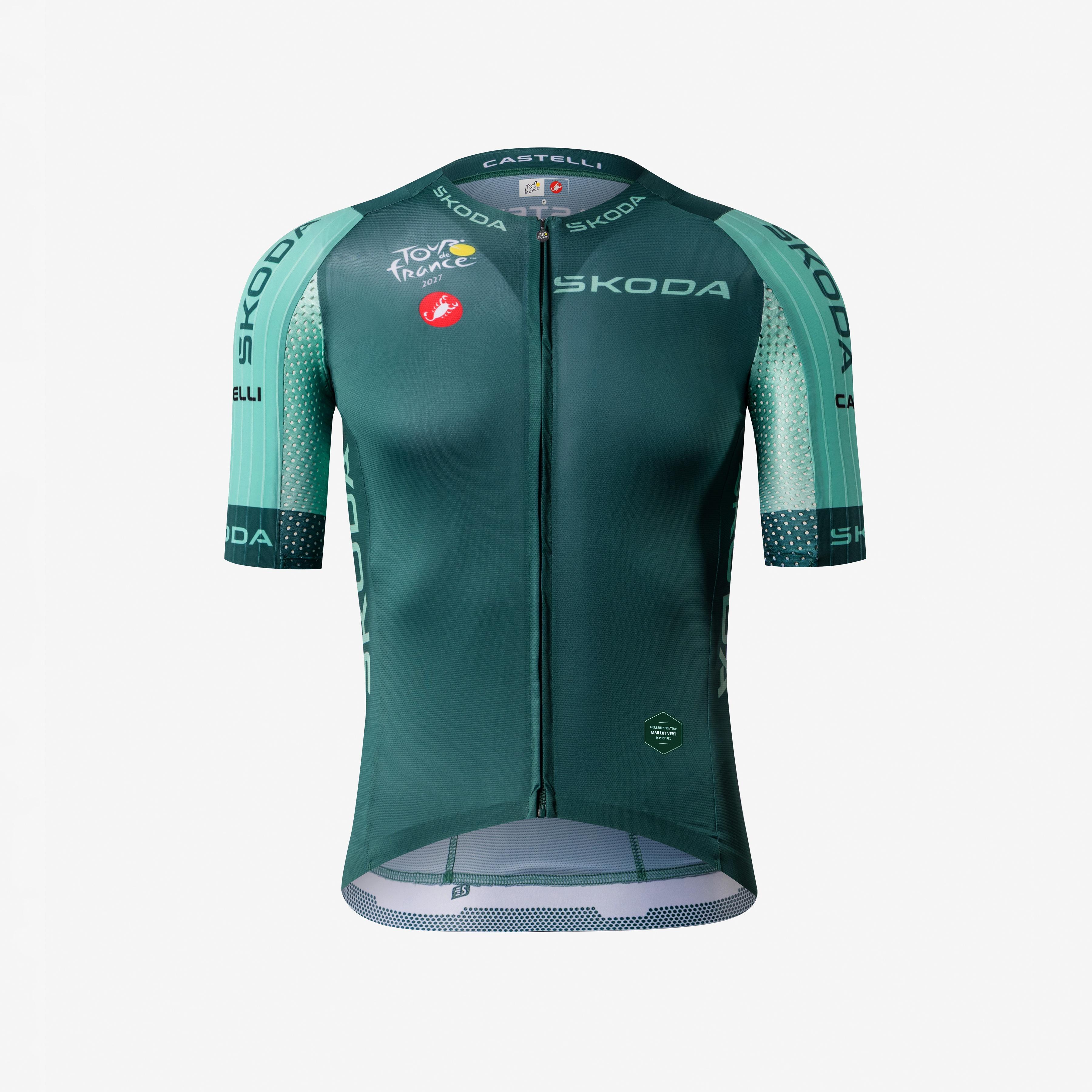 Tdf leader jersey aero race - green - castelli